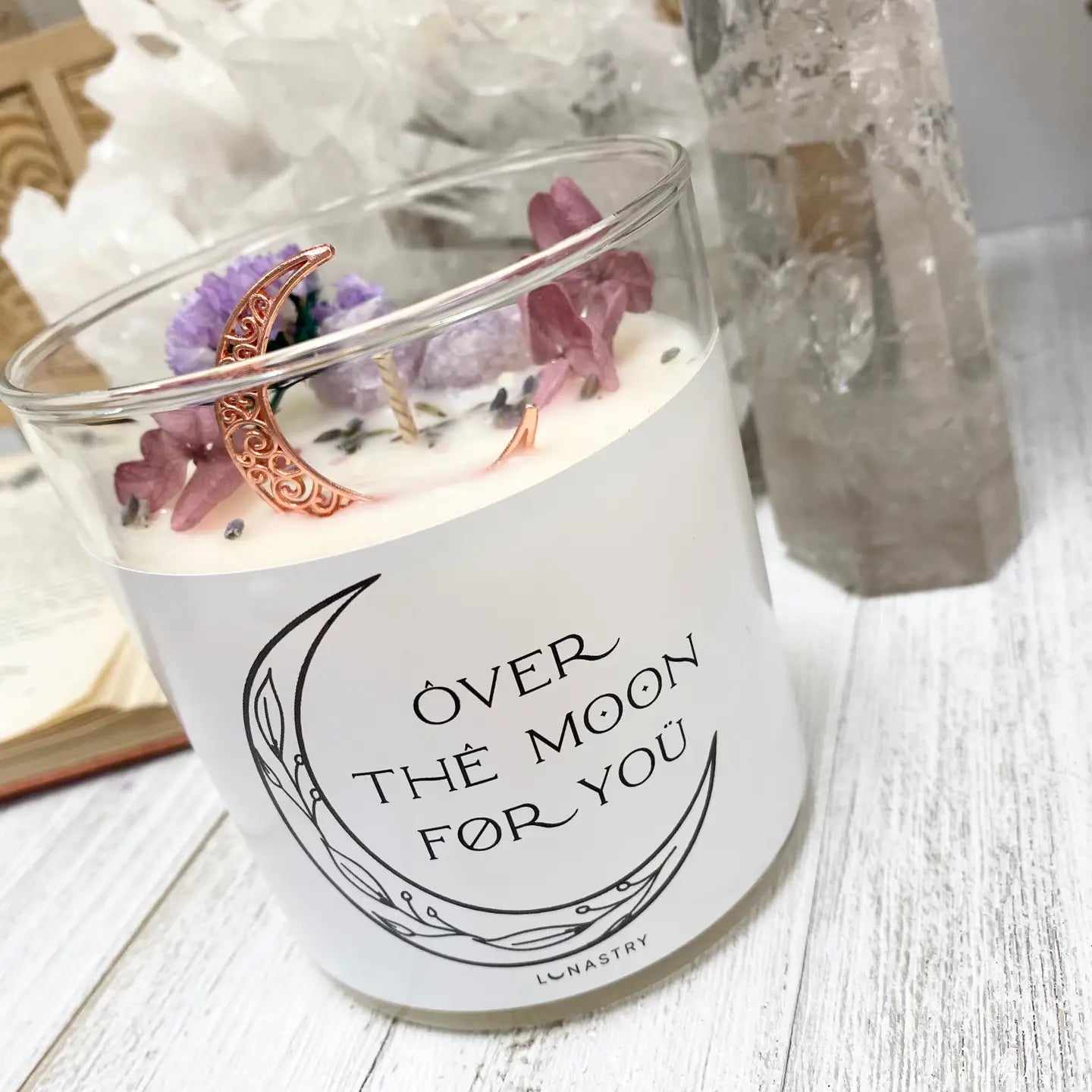 Over The Moon For You Candle