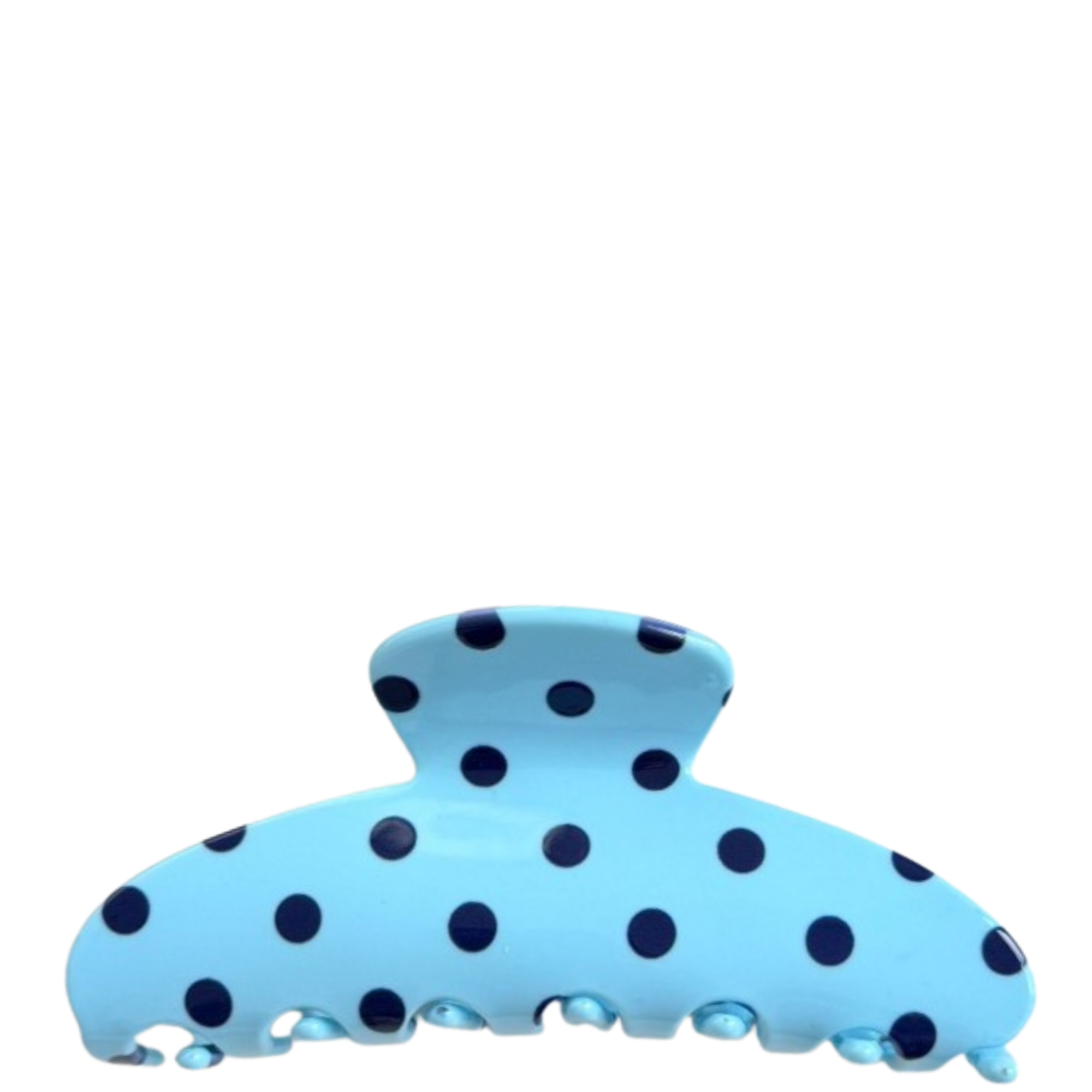 Retro Polka Dot Hair Claw