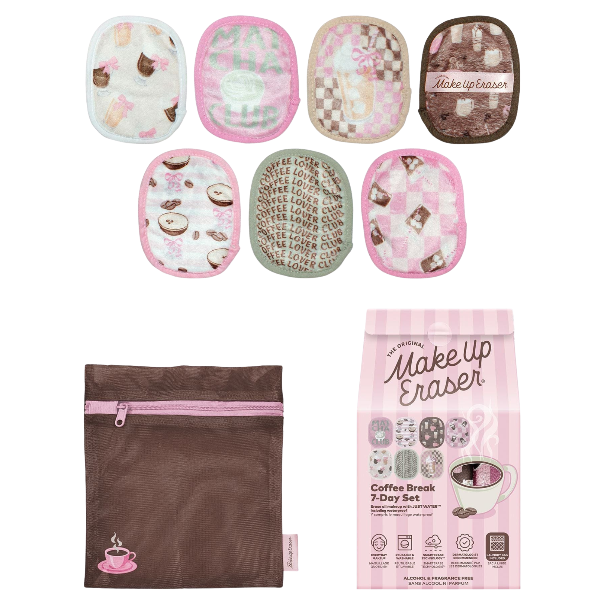 The Original MakeUp Eraser Coffee Break 7-Day Set