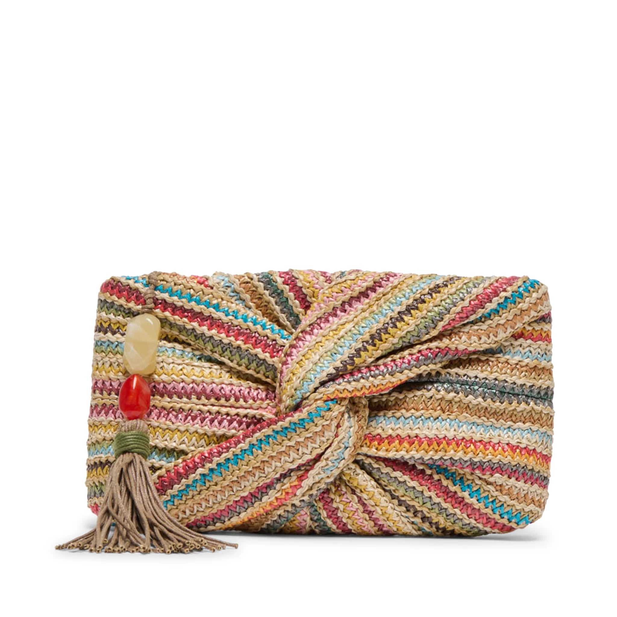 Elowen Multi Twist Pleat Clutch