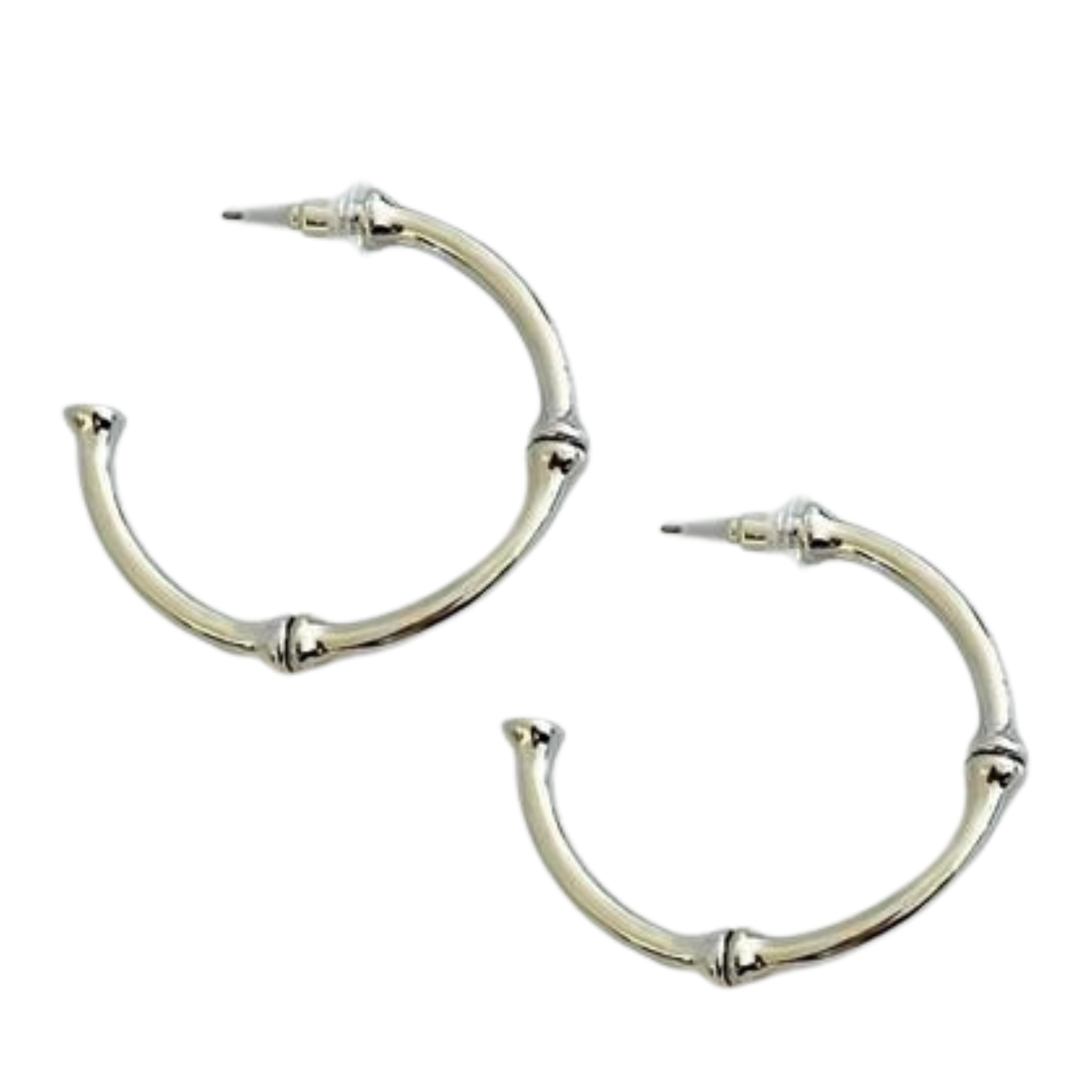 Golden Elegance Hoop Earrings by Ellison + Young, featuring a sleek gold design and classic hoop shape.