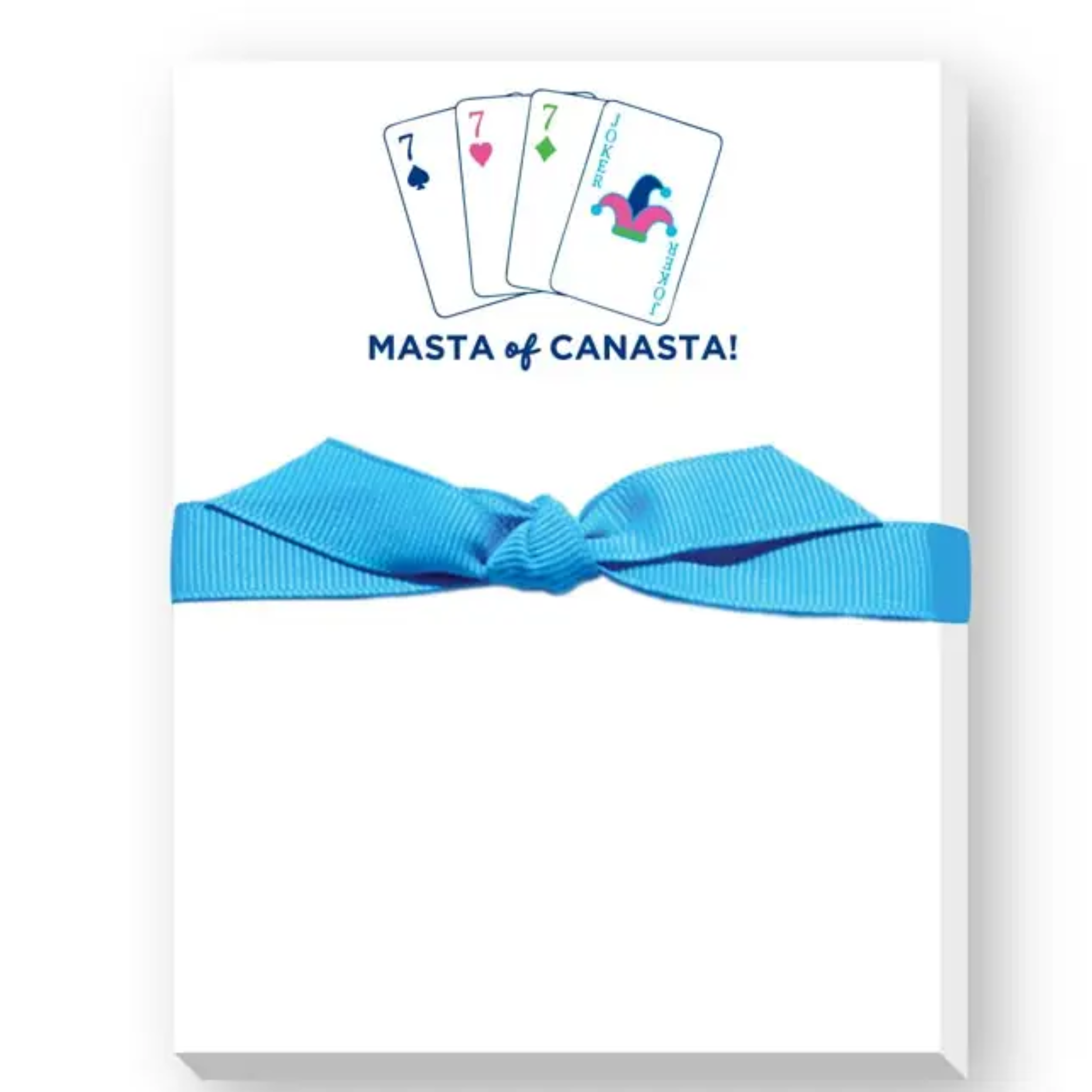 Masta of Canasta Mini Notepad