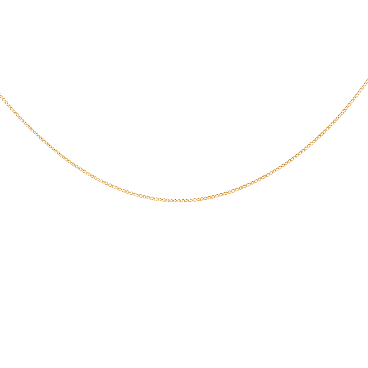 Dainty Cable Chain Slider Necklace