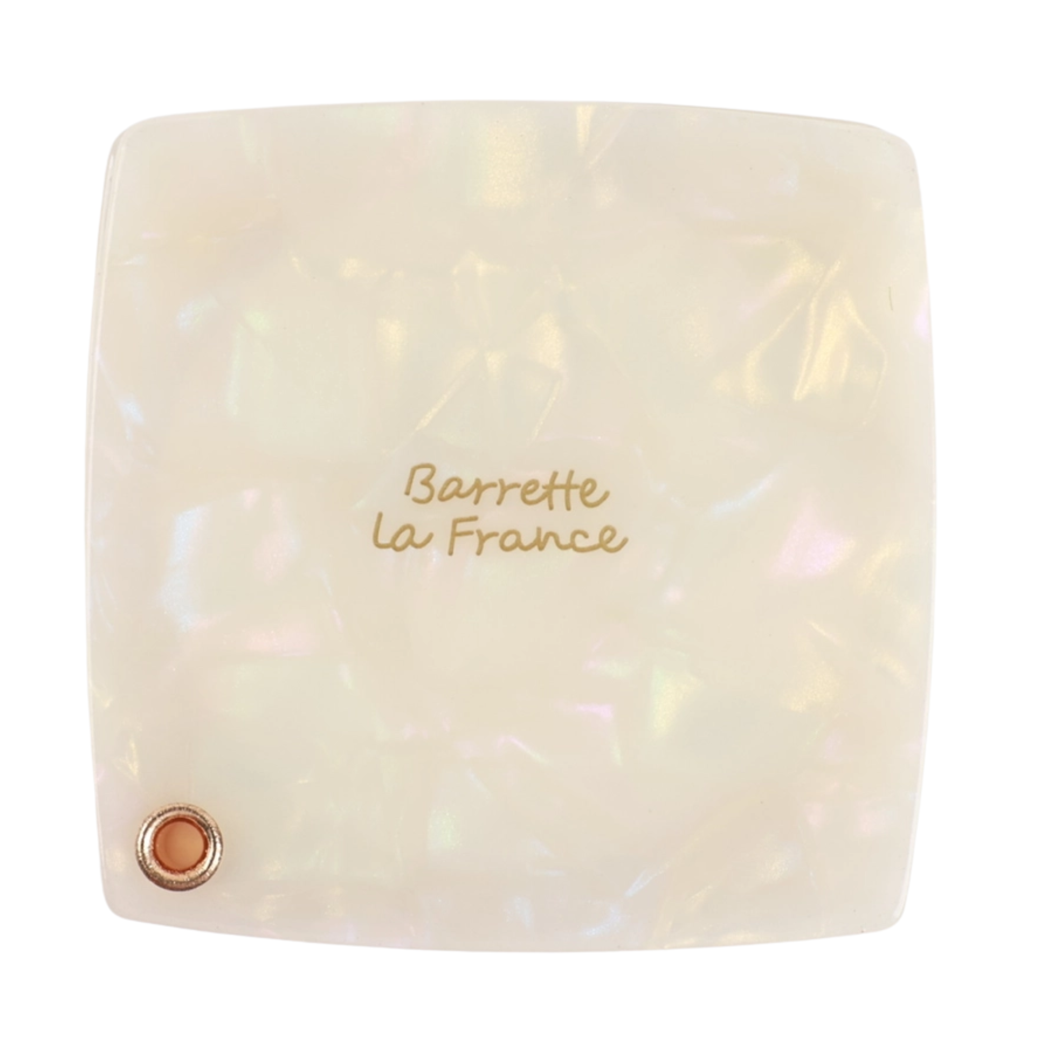 Foldable Marbled Square Acetate Compact Mirror