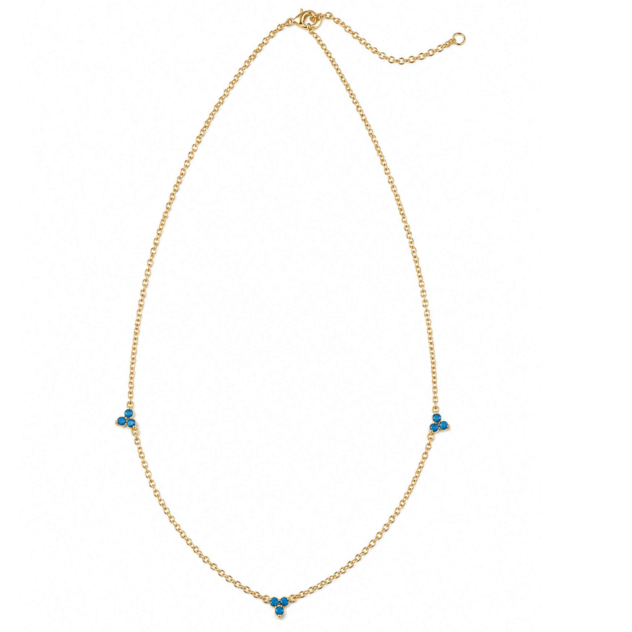 Mini triangle necklace