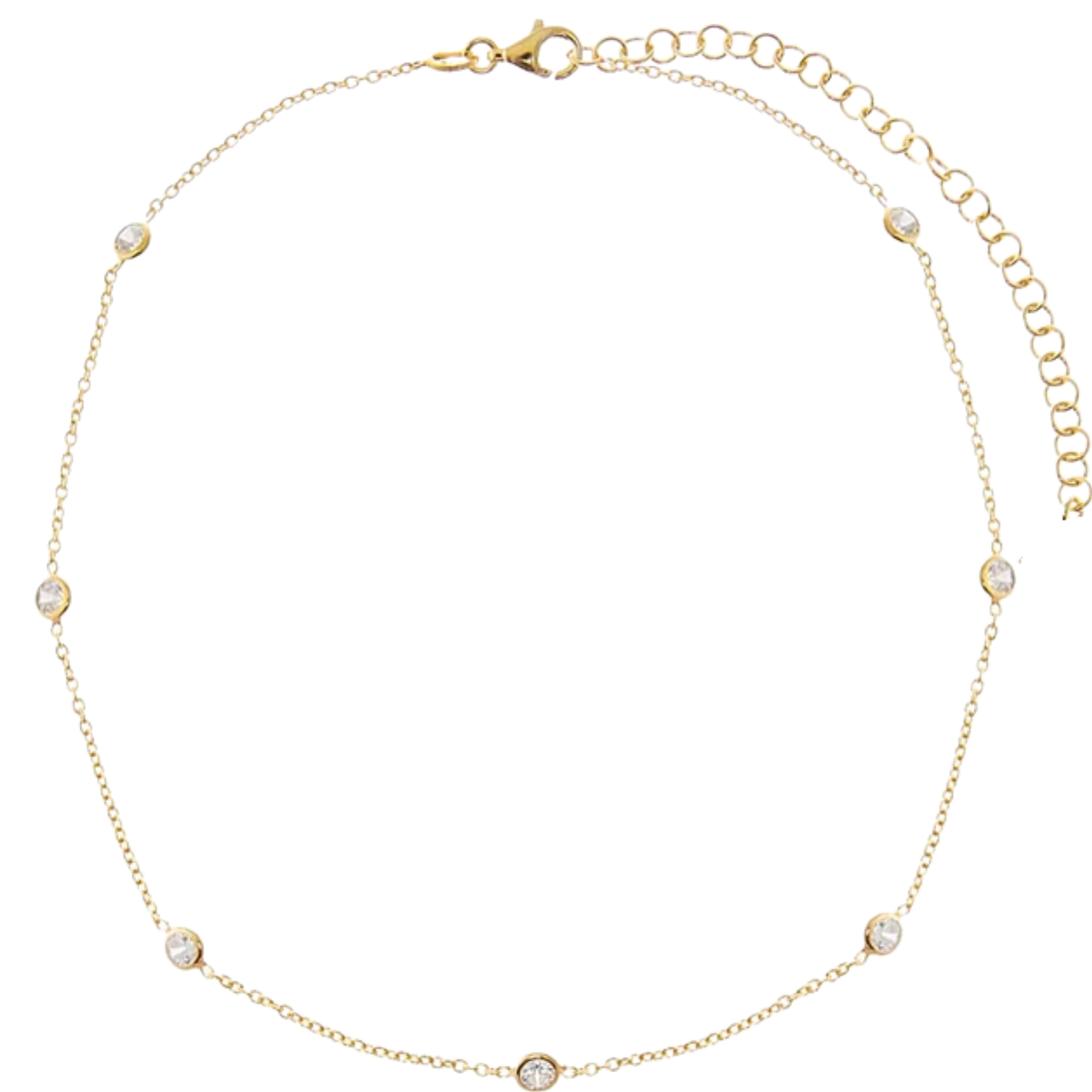 Diamond By The Yard Choker