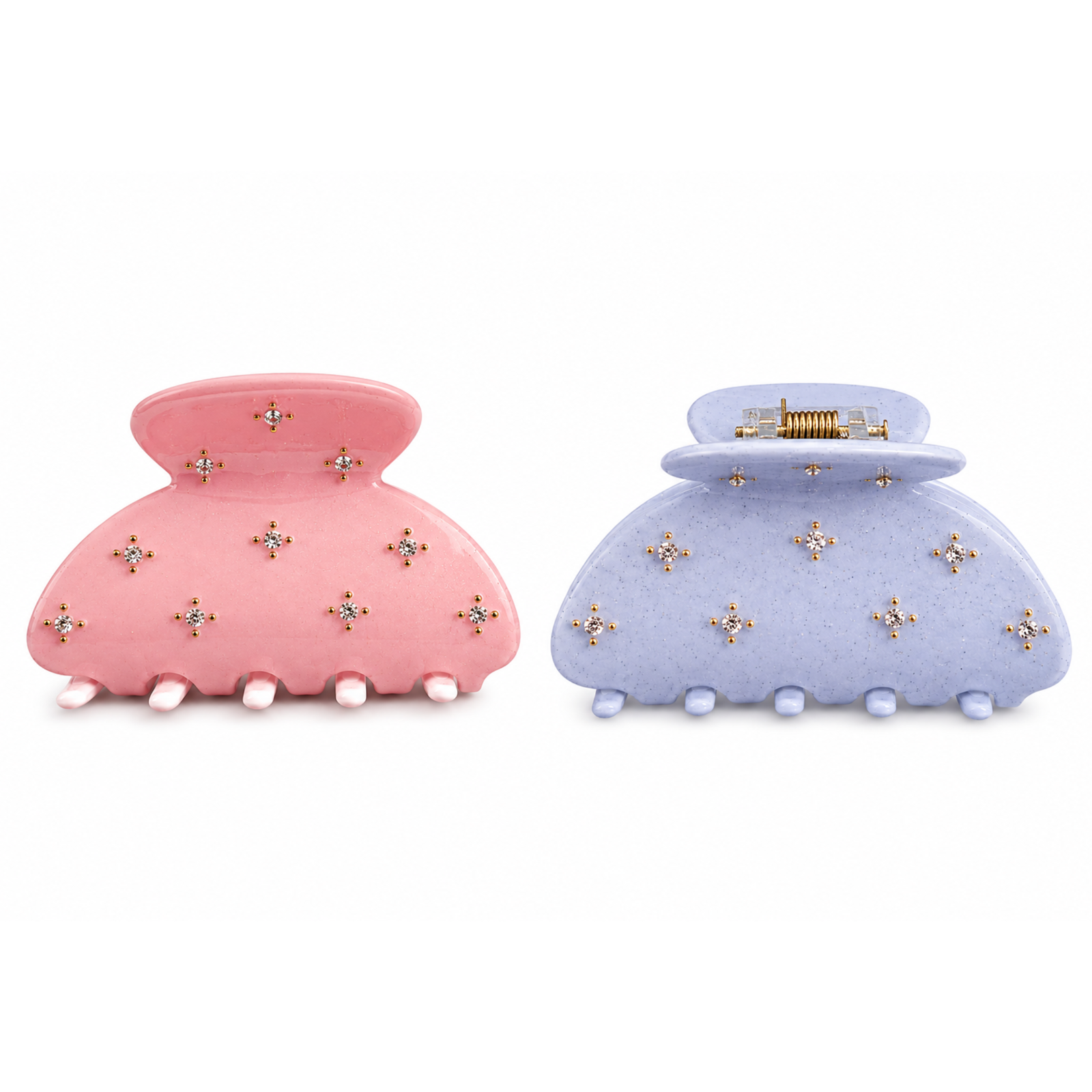 Gorgeous Rhinestone Shimmer Hair Clips
