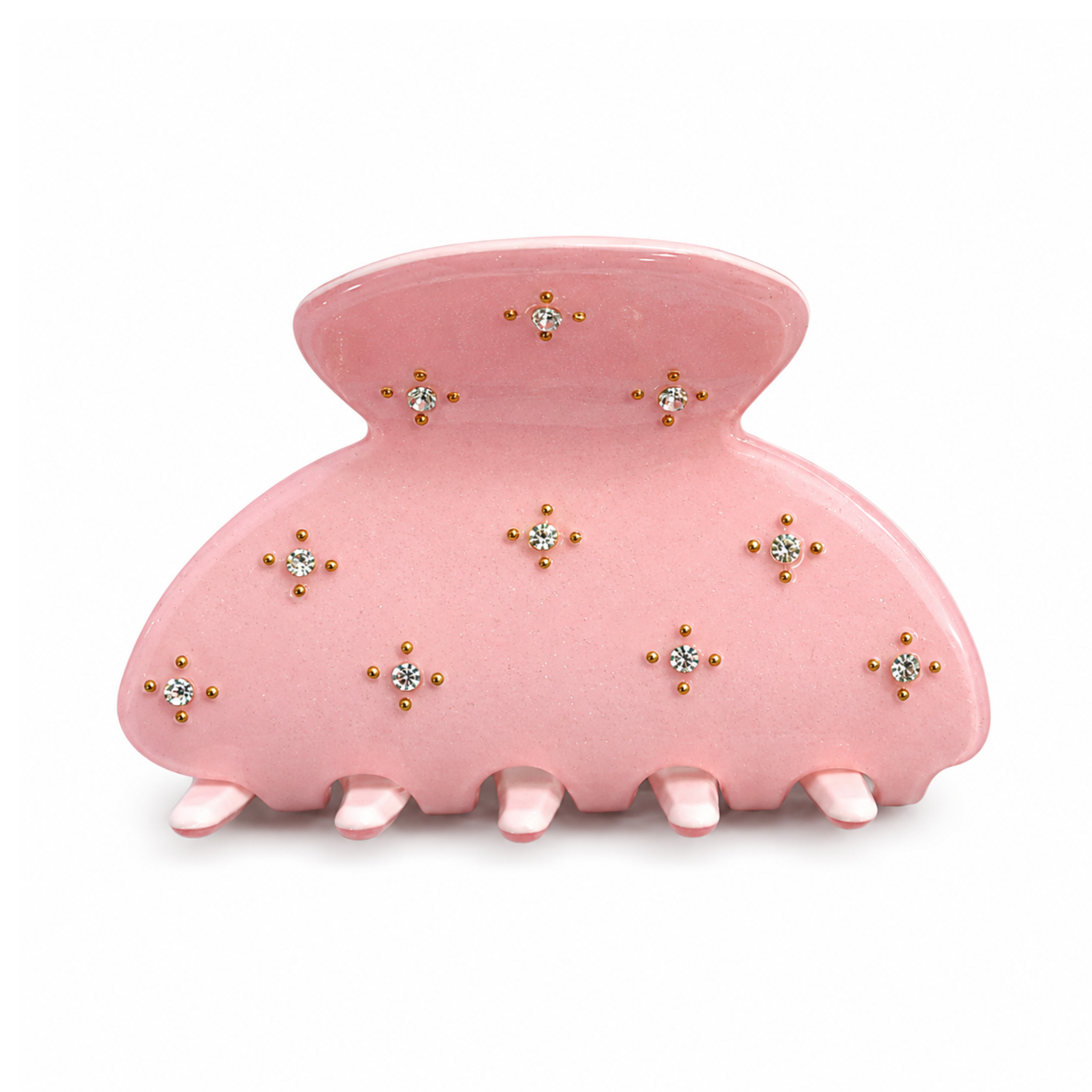 Shimmering rhinestone hair clips from Private Label, decorative hair accessories with sparkling stones, suitable for styling hair.