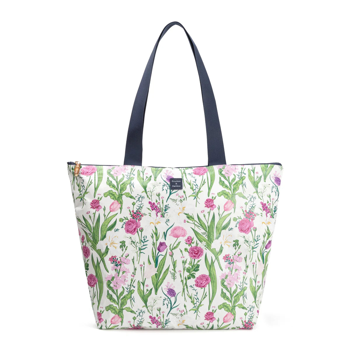 Bourban and Bamboo Tote Worthy bag with durable fabric and spacious interior, featuring stylish handles and modern design.