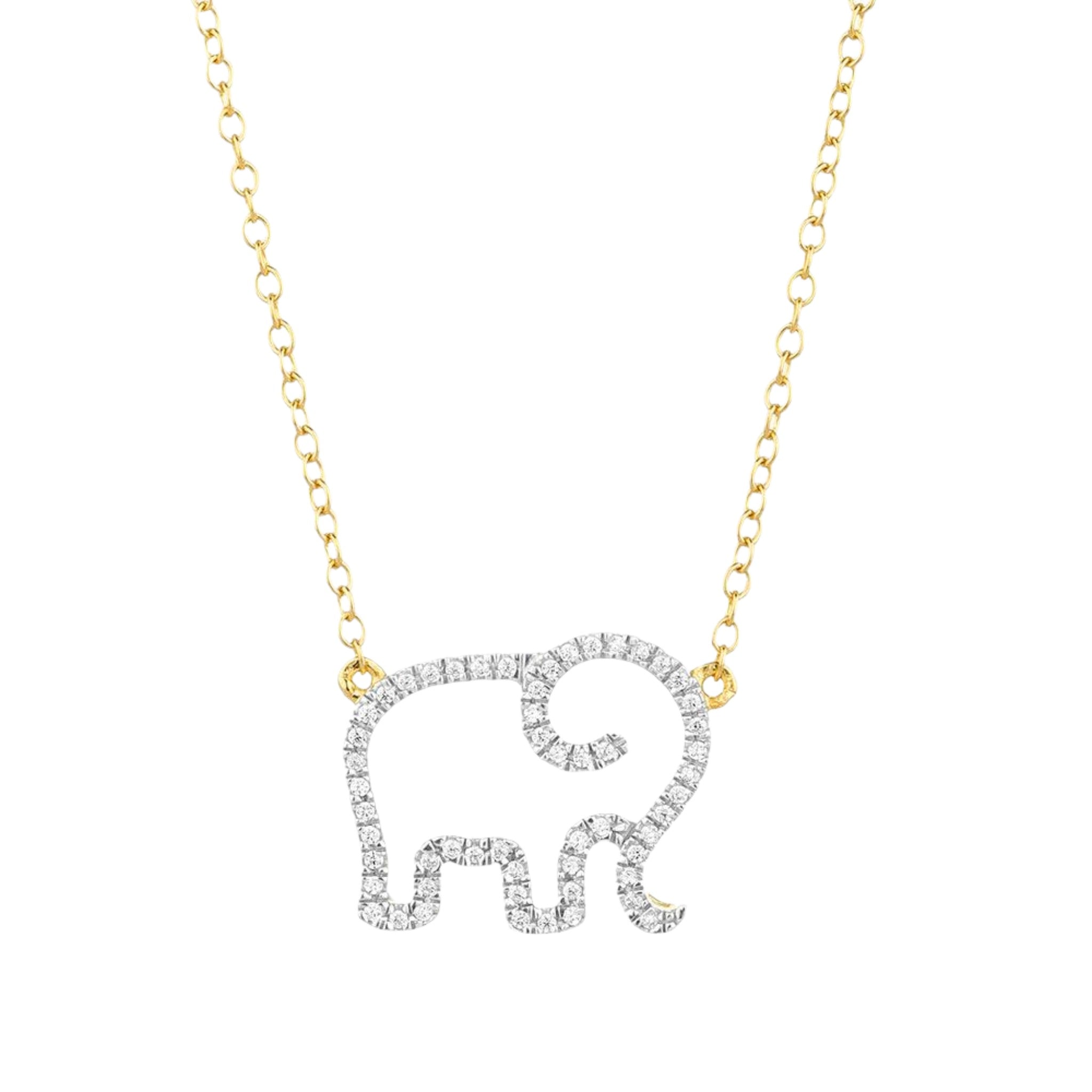 Elephant Mom Necklace - Let's Bag It
