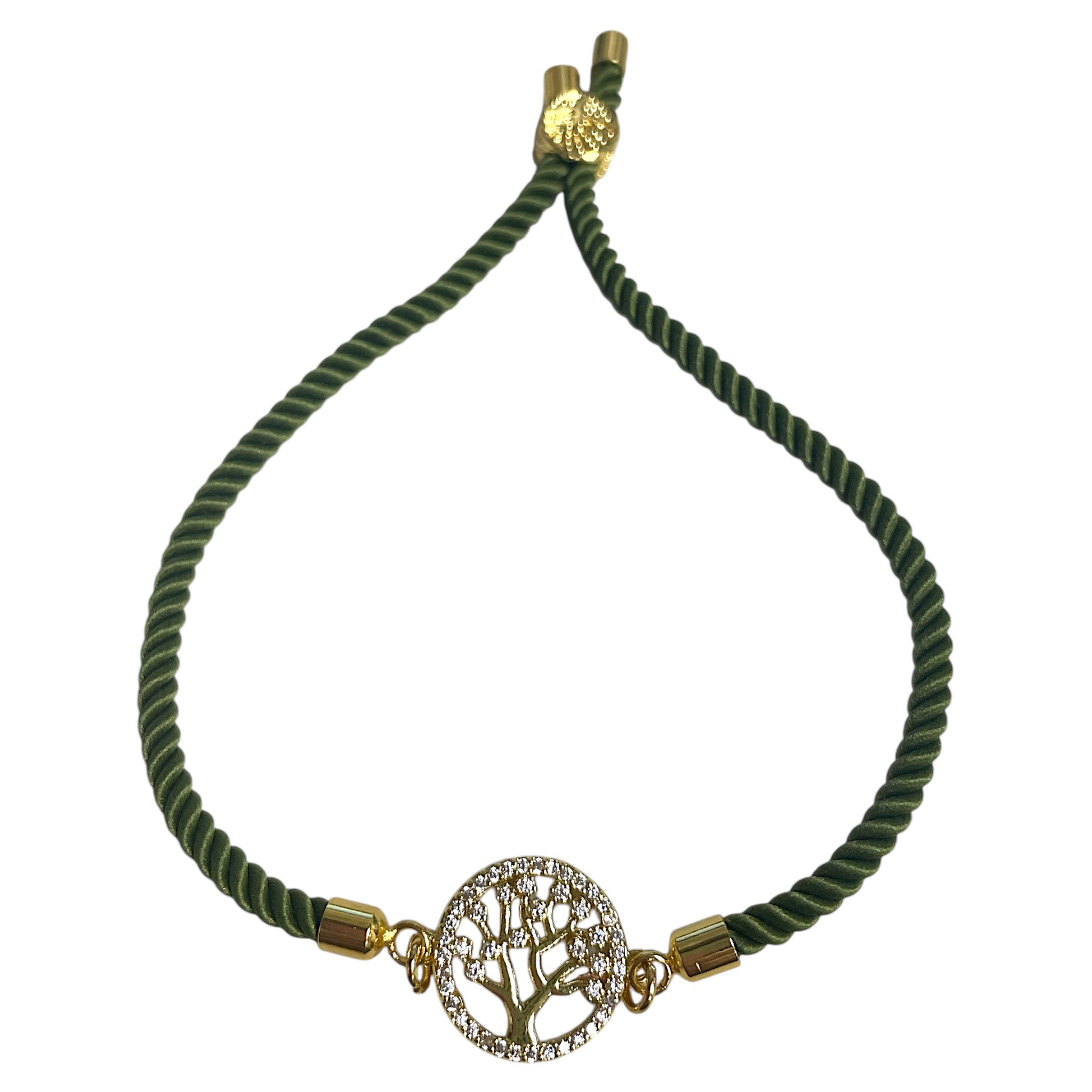Brenda Perruzza Jewelry rope pulley bracelet with adjustable cord and metal accents, stylish and casual accessory for everyday wear.
