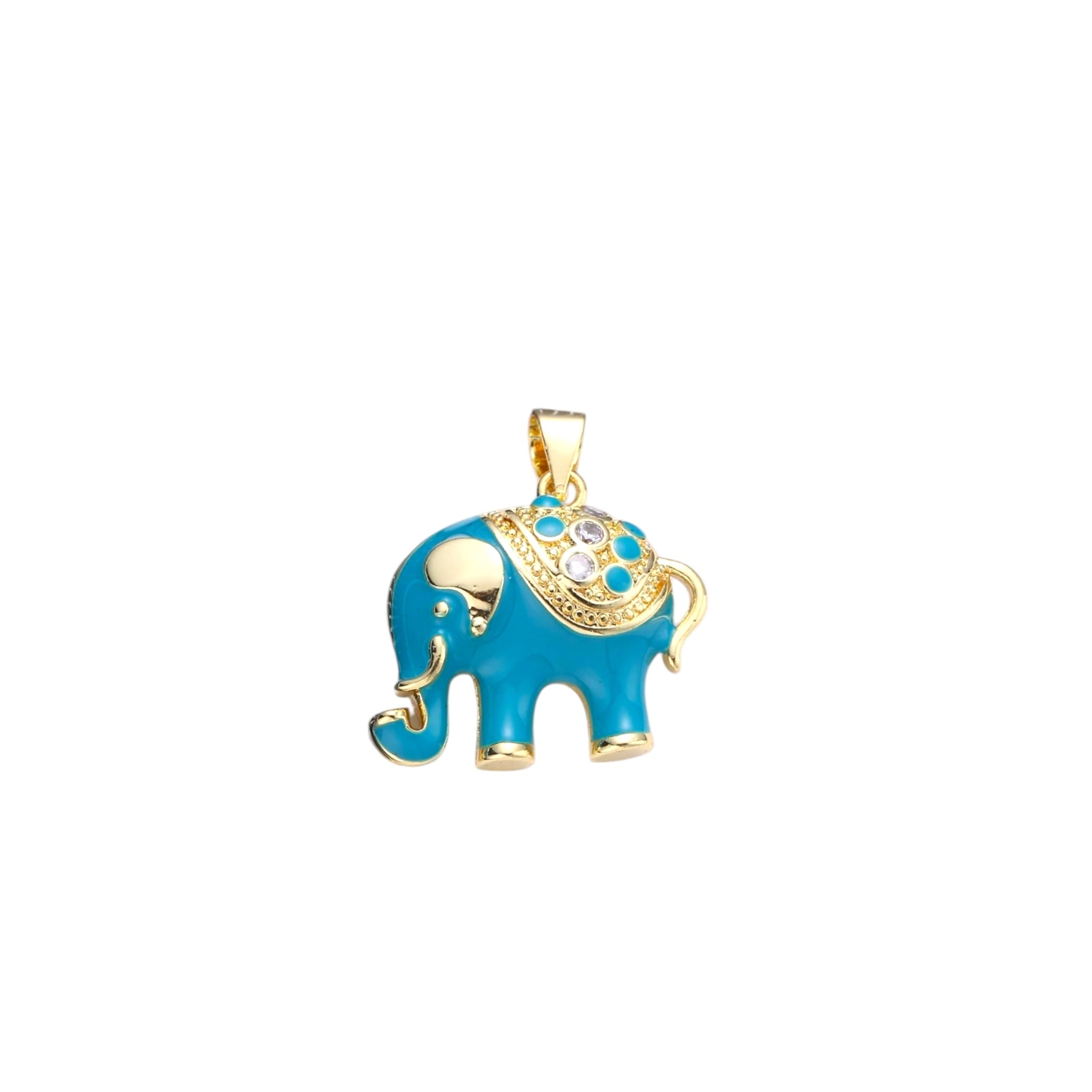 Elephant Charm For Charm Necklace & Bracelet - Let's Bag It