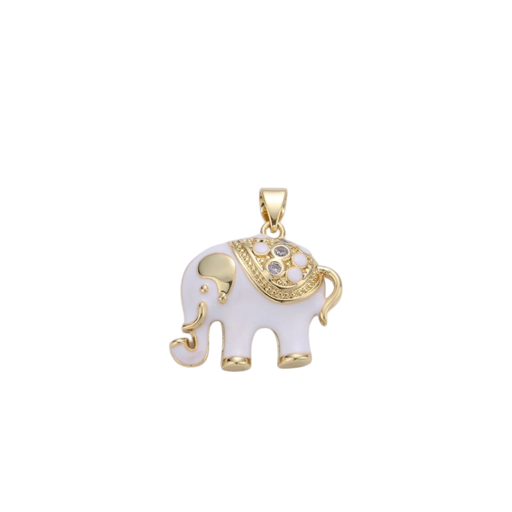 Elephant Charm For Charm Necklace & Bracelet - Let's Bag It