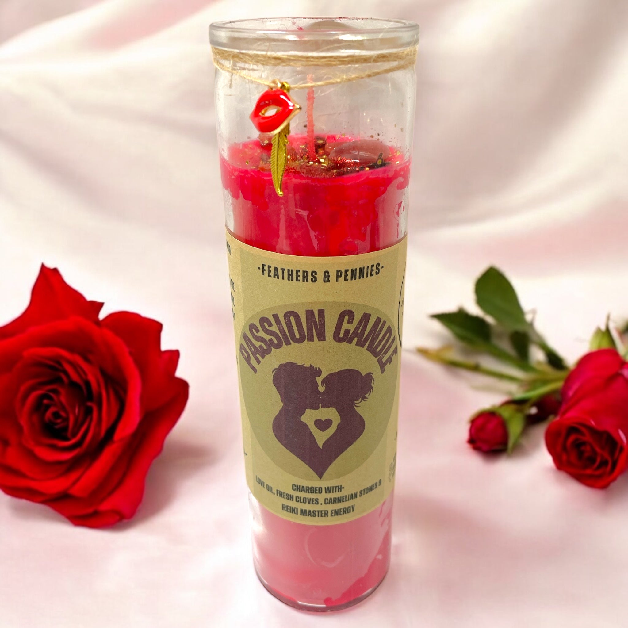 Feathers & Pennies - Passion Candle - Let's Bag It