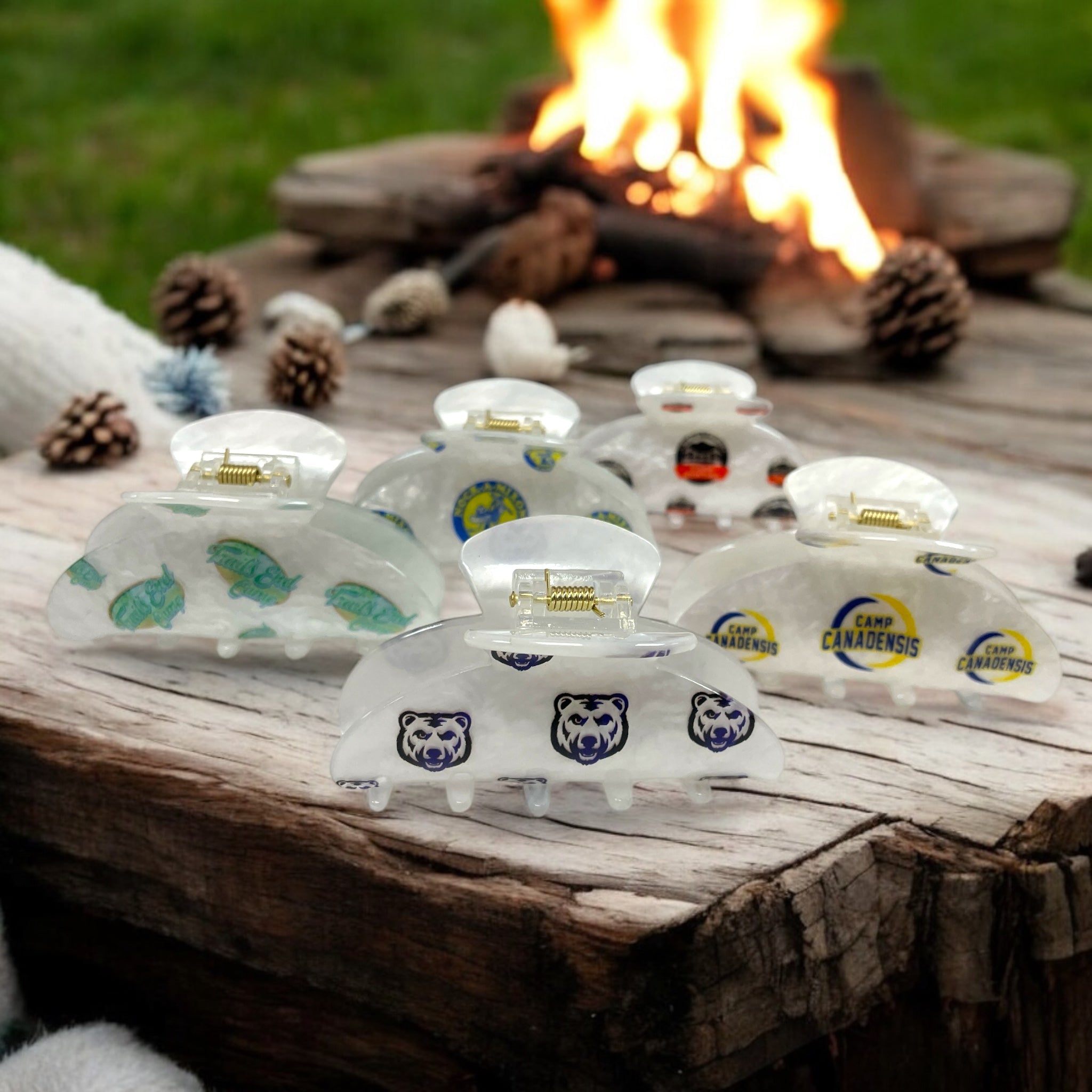 Camp Hair Clips - Let's Bag It