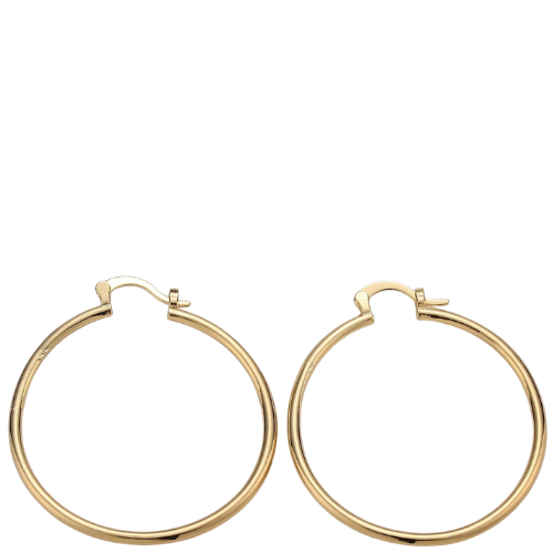 40mm Classic Gold Hoops