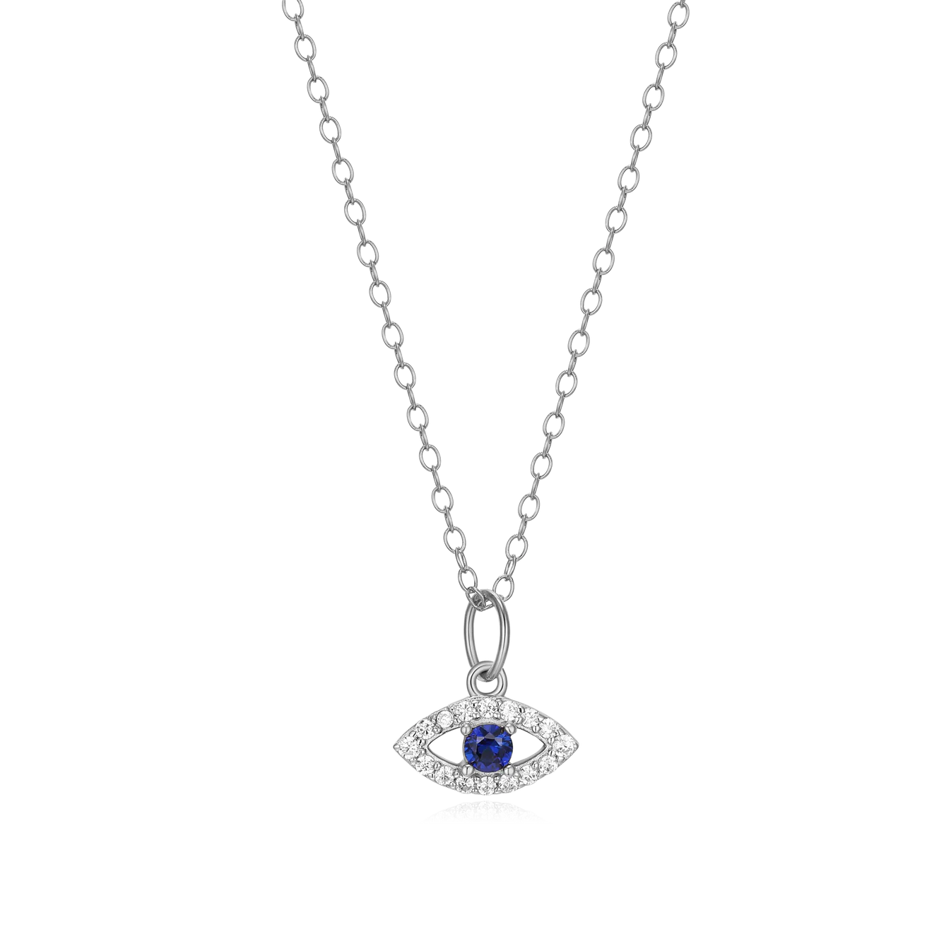 Monte Luna Evil Eye Pendant Necklace - BN0028W