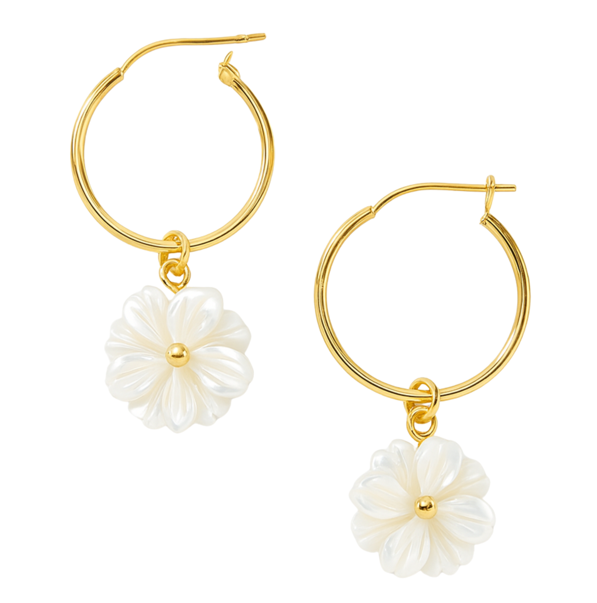 Blooming Hoop Earring