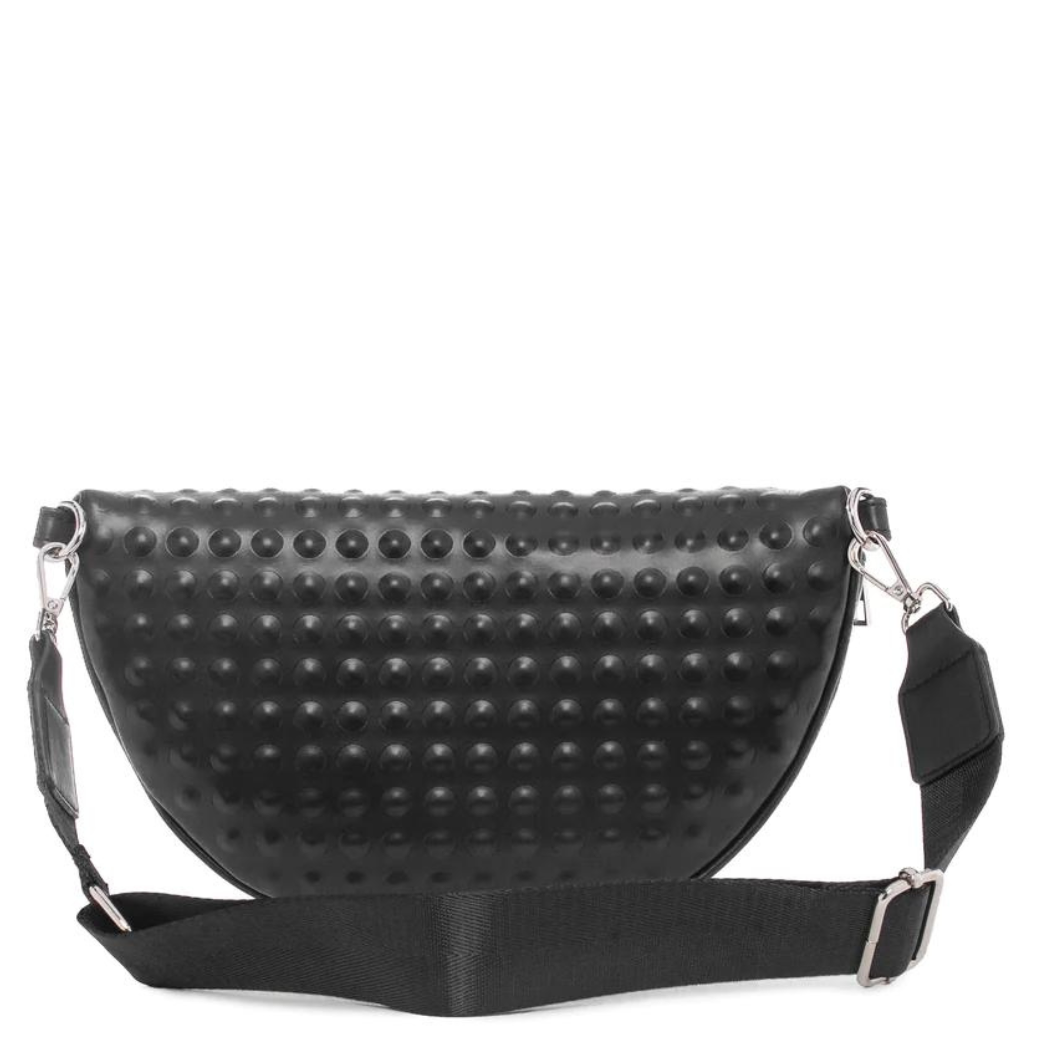 Black Helene Sling Bag by GEAR80 featuring a sleek design and adjustable strap, perfect for stylish everyday use.