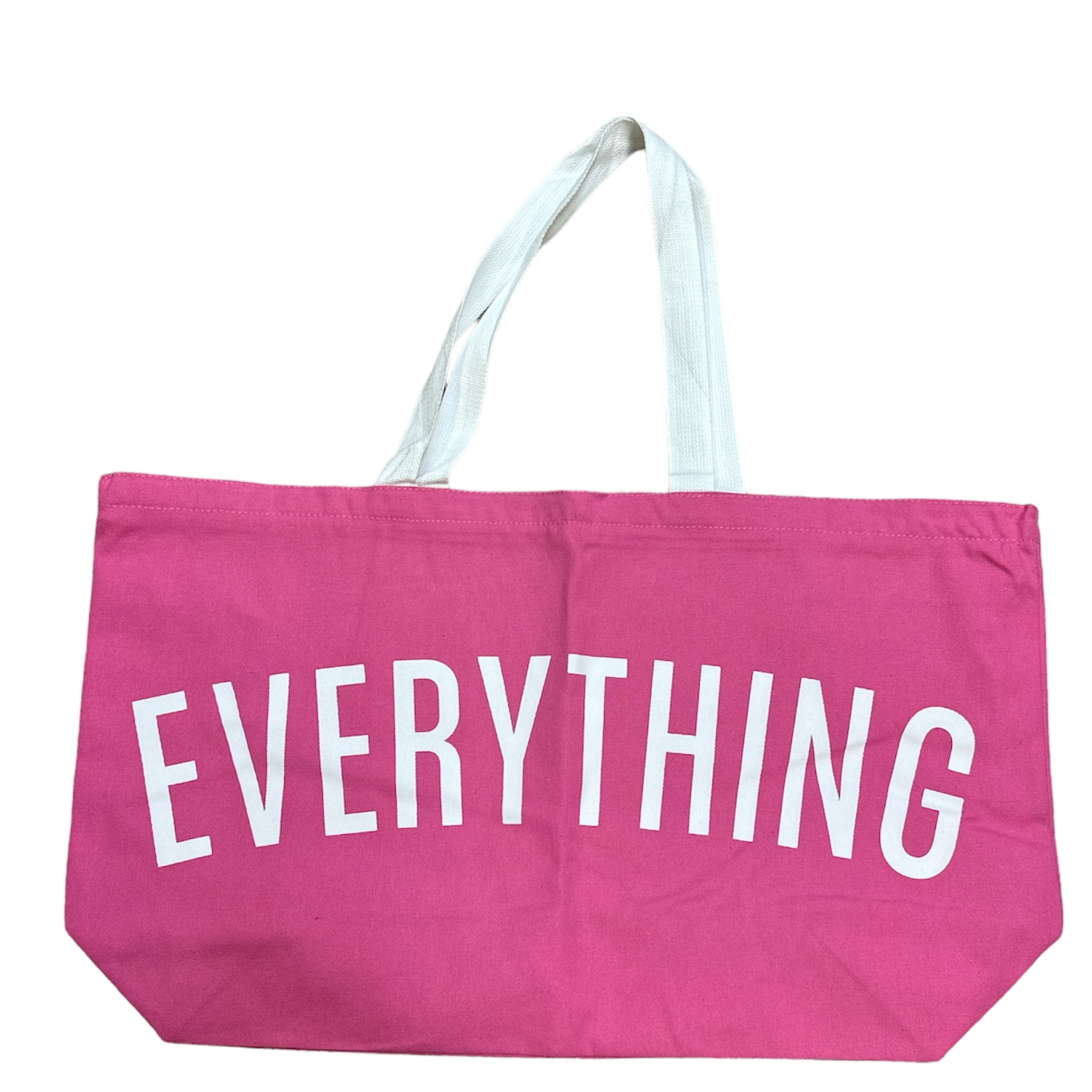 Everything Large Canvas Tote - Let's Bag It