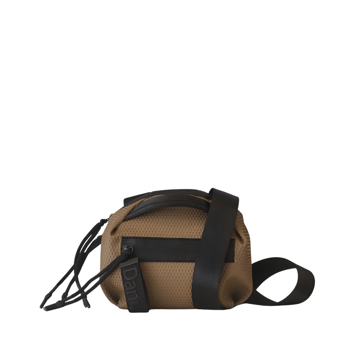 Daniella Lehavi Bonnie mini crossbody bag in sleek design, featuring a compact silhouette and stylish strap on a neutral background.