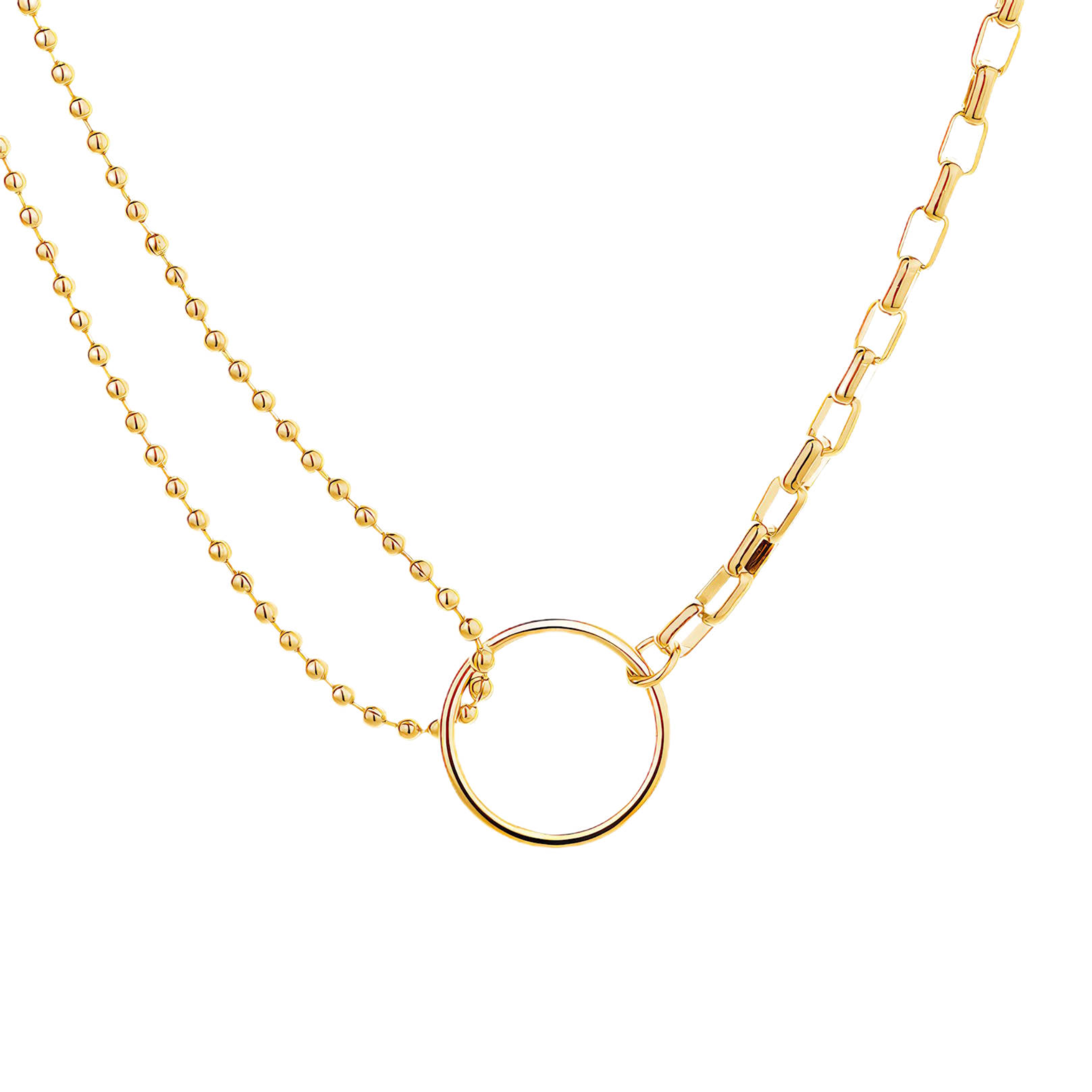 Circle necklace - Let's Bag It