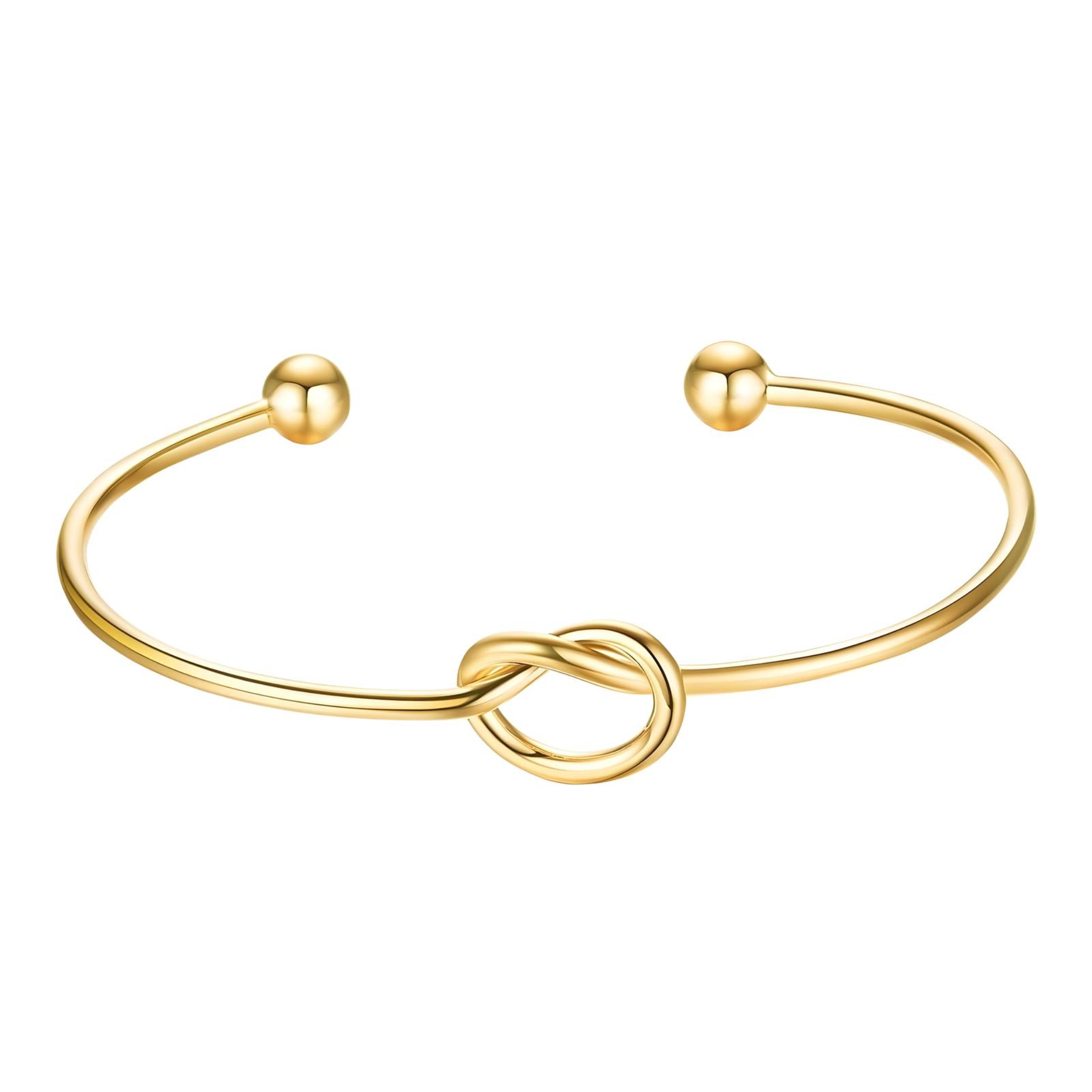 Silver tied up cuff bracelet by Private Label with a sleek, modern design and intricate detailing.