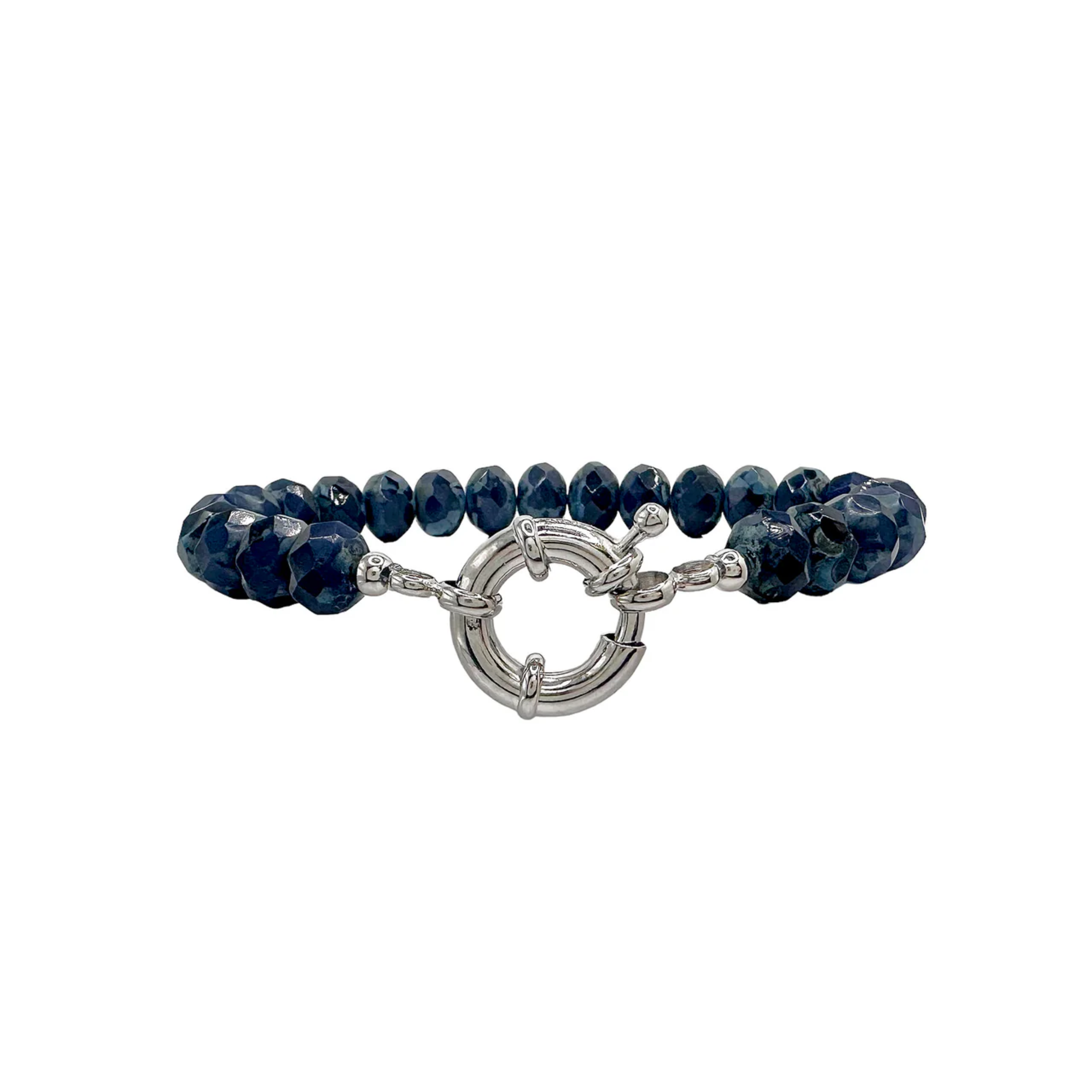 Beaded bracelet from Love Lisa's Hailey Clasp Beaded Bracelet Collection featuring colorful beads and a stylish clasp.