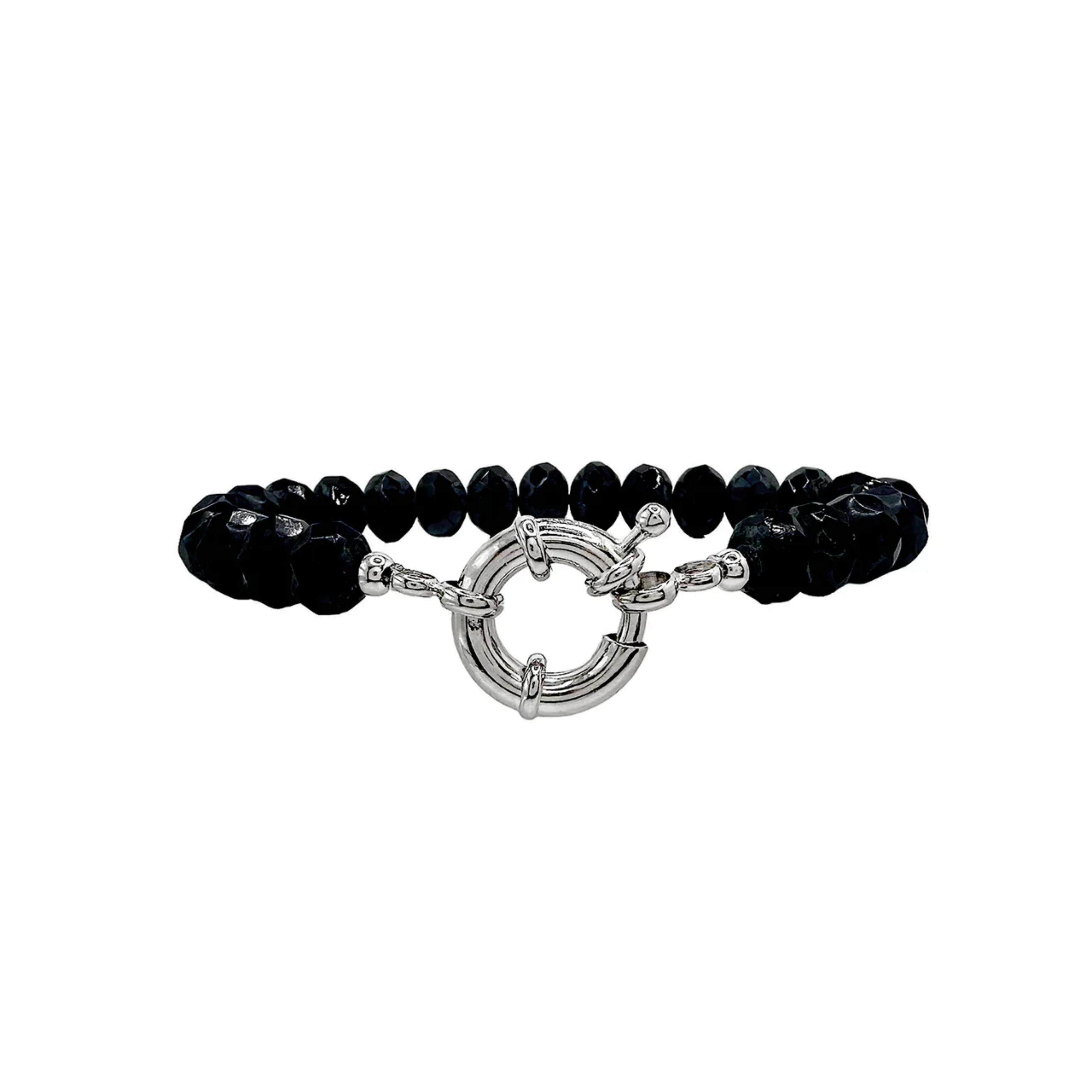 Love Lisa Hailey Clasp Beaded Bracelet with colorful beads and gold accents from the bracelet collection.