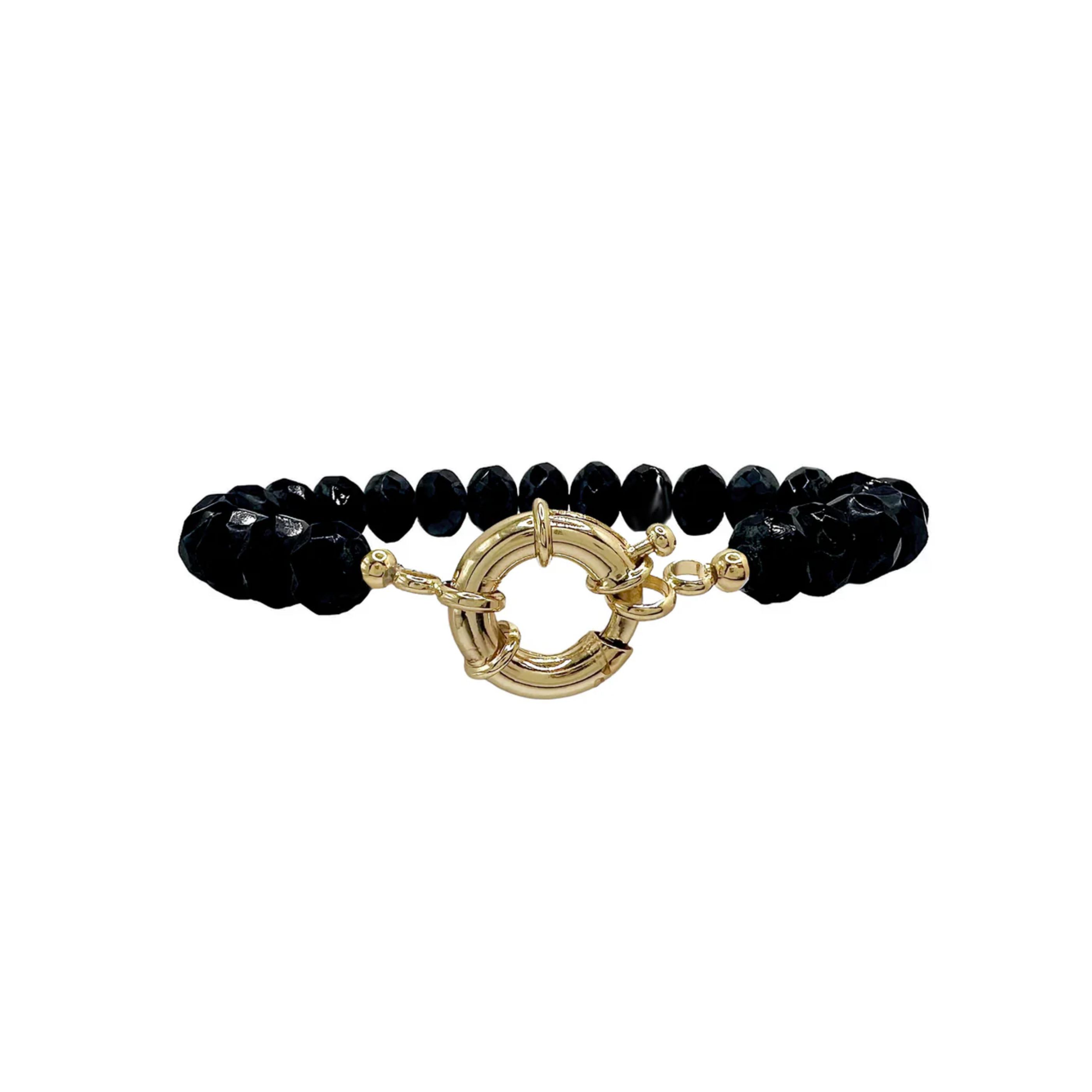 Love Lisa Hailey Clasp Beaded Bracelet from the collection, featuring colorful beads and a secure clasp design.