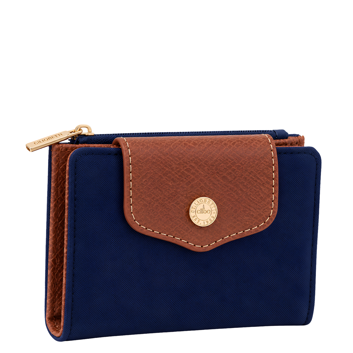 Stephine Nylon Snap Bifold Wallet