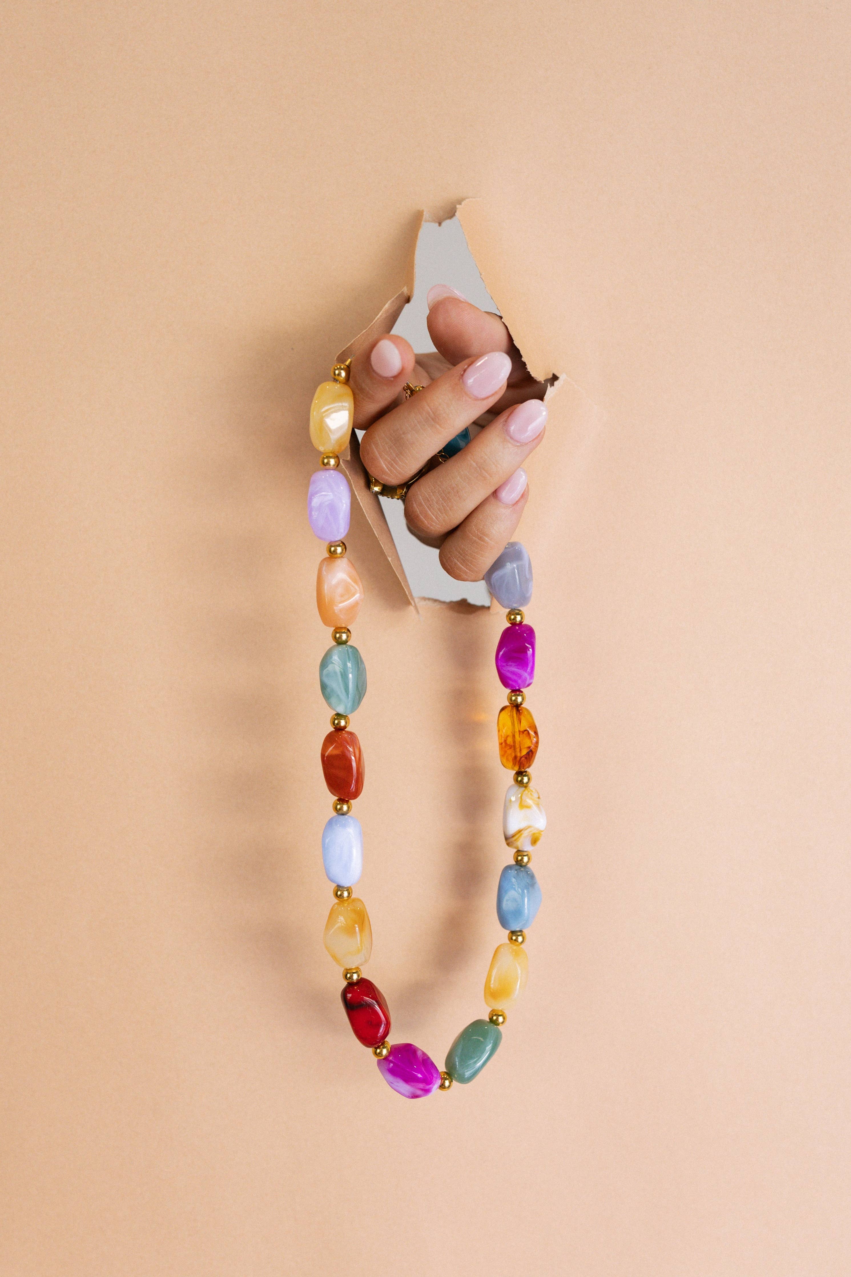 Color Lover Stone Necklace