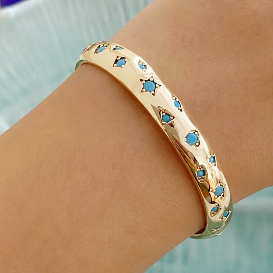 Evil eye bangle
