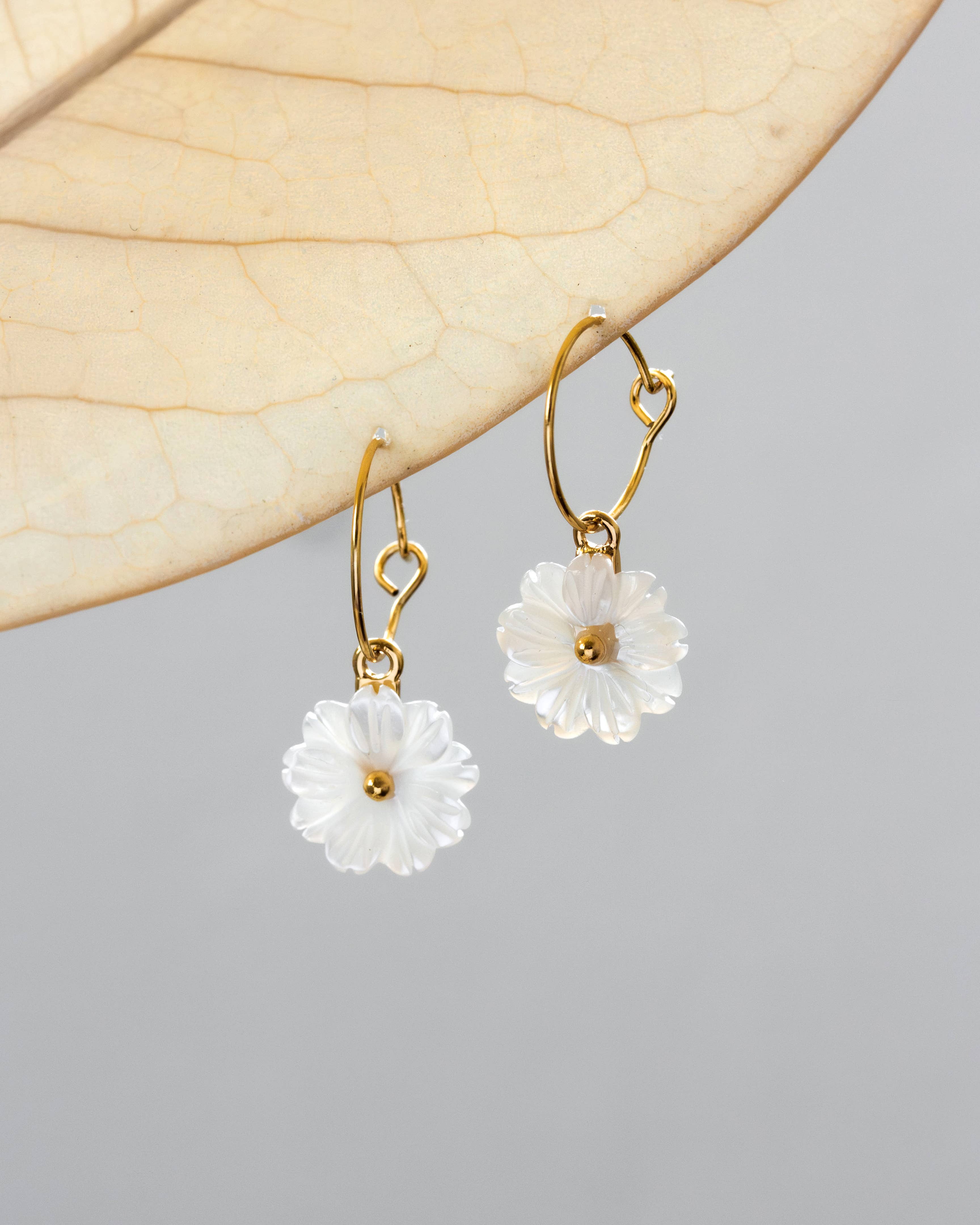 Blooming Hoop Earring