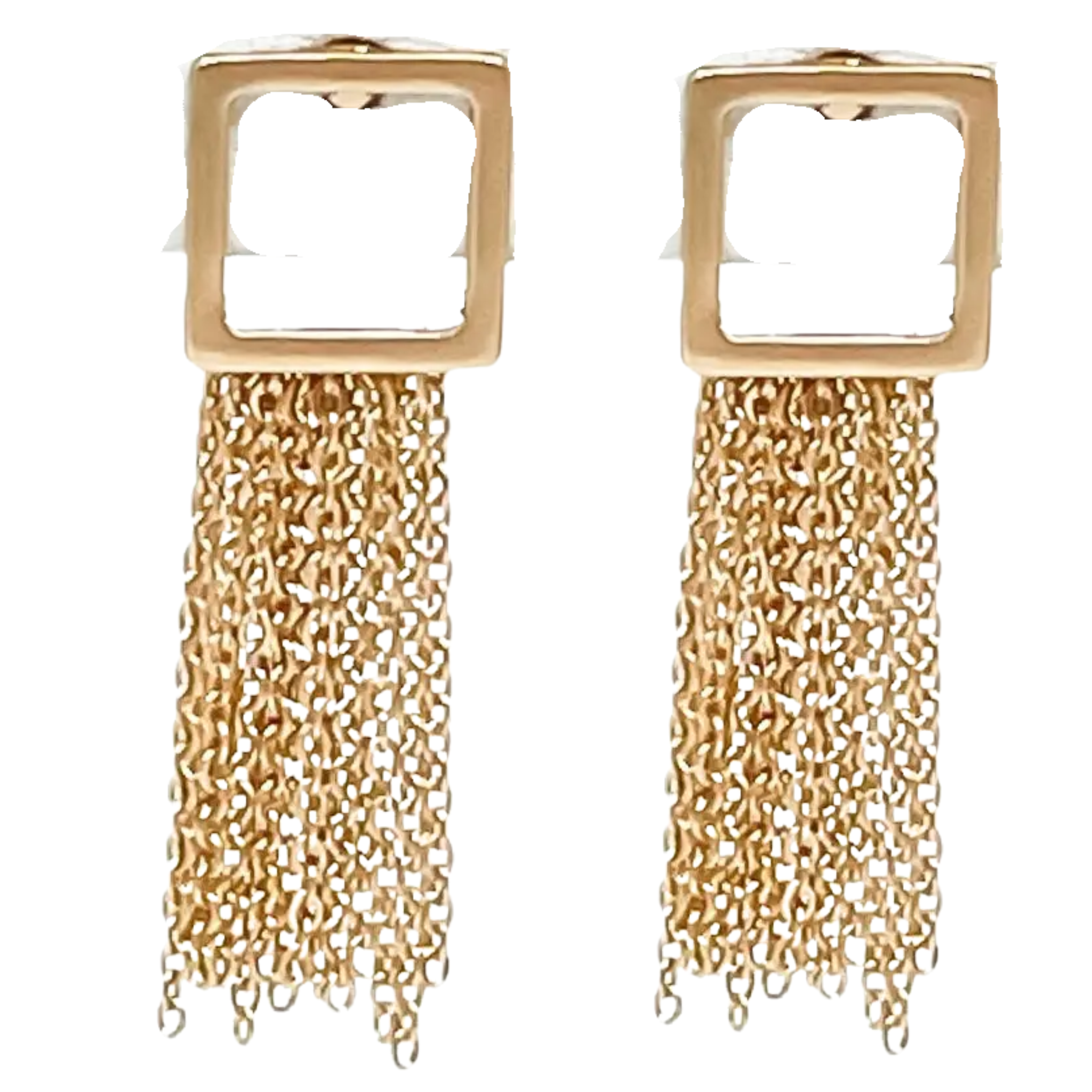 Private label Everlee earrings with rhinestones, featuring a black hair clip design with sparkling embellishments.