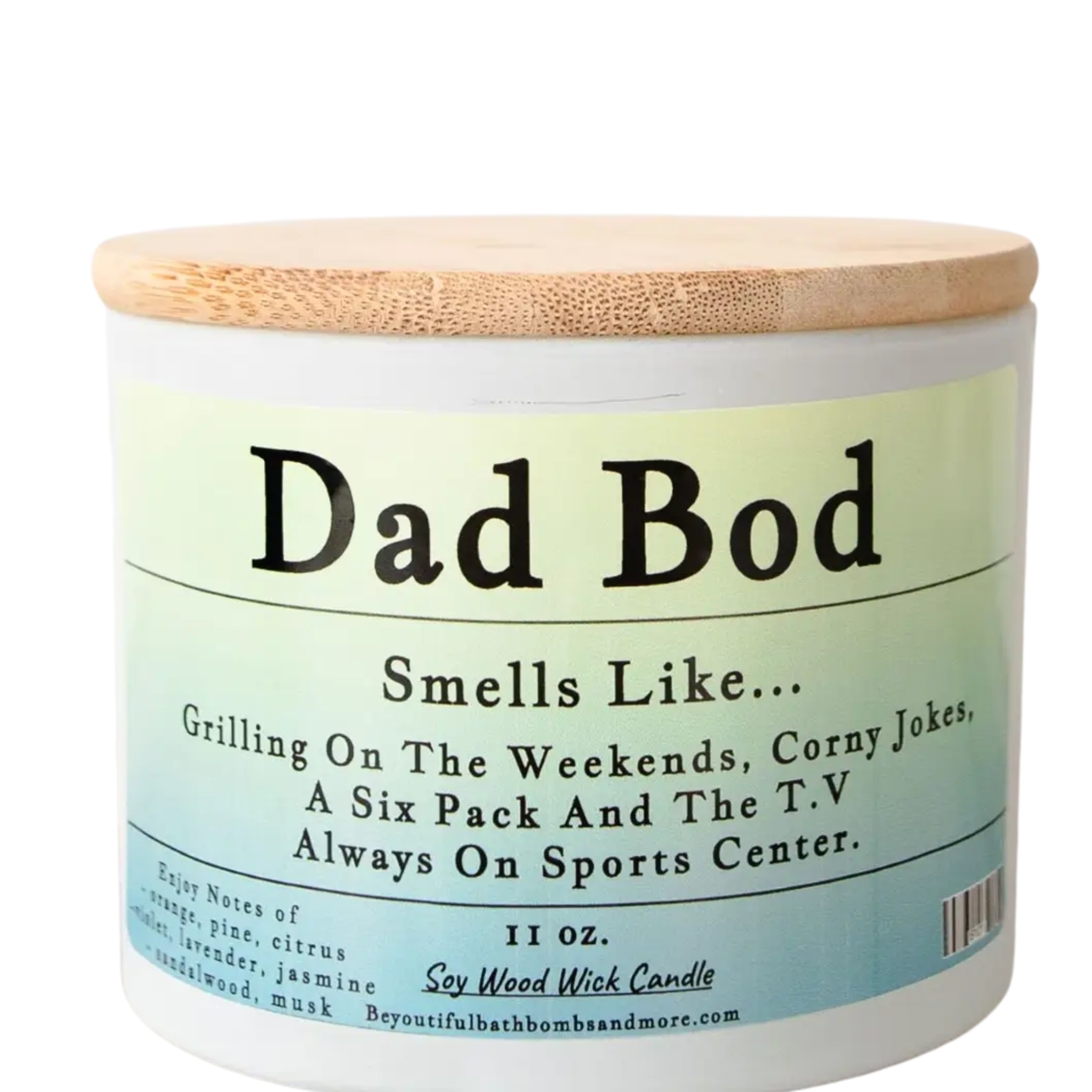 Dad Conversation Wood Wick Candle