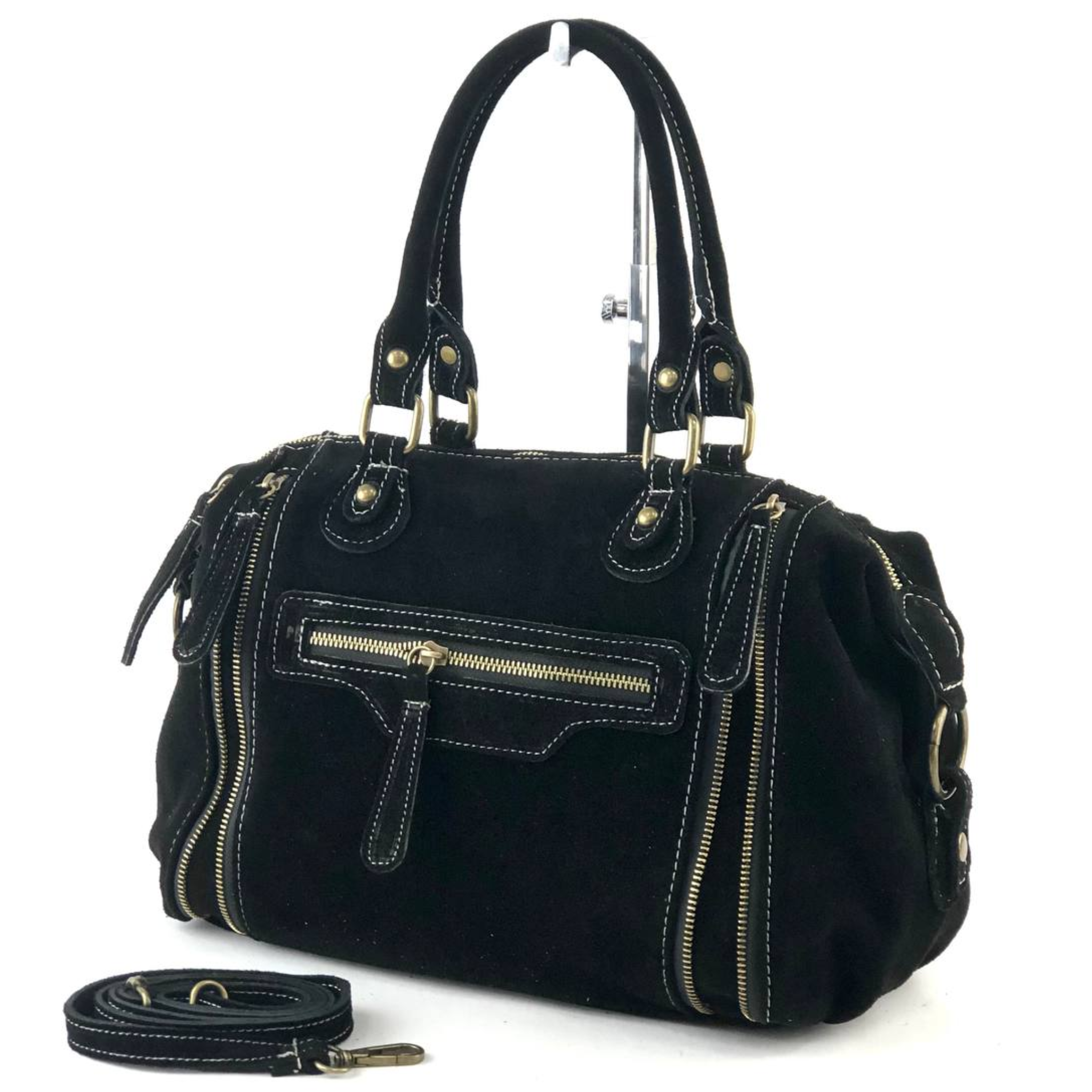 Bag Emma Suede Tris Zip