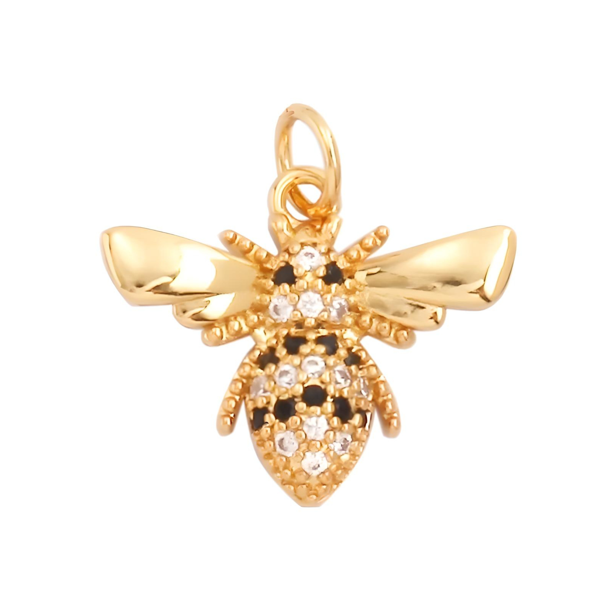 Bumble Bee Charm For Charm Necklace & Bracelet - Let's Bag It