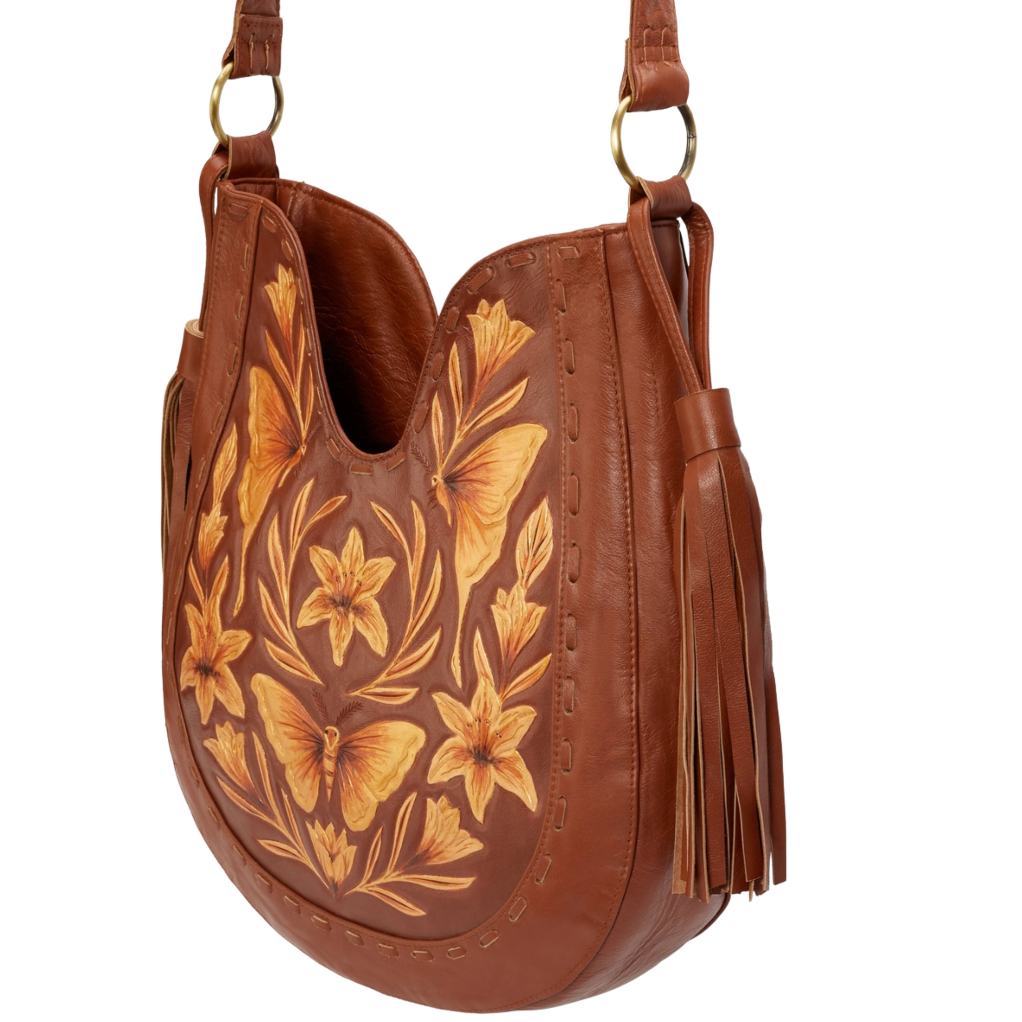 Luna Cleopatra Bag Tobacco/Gold