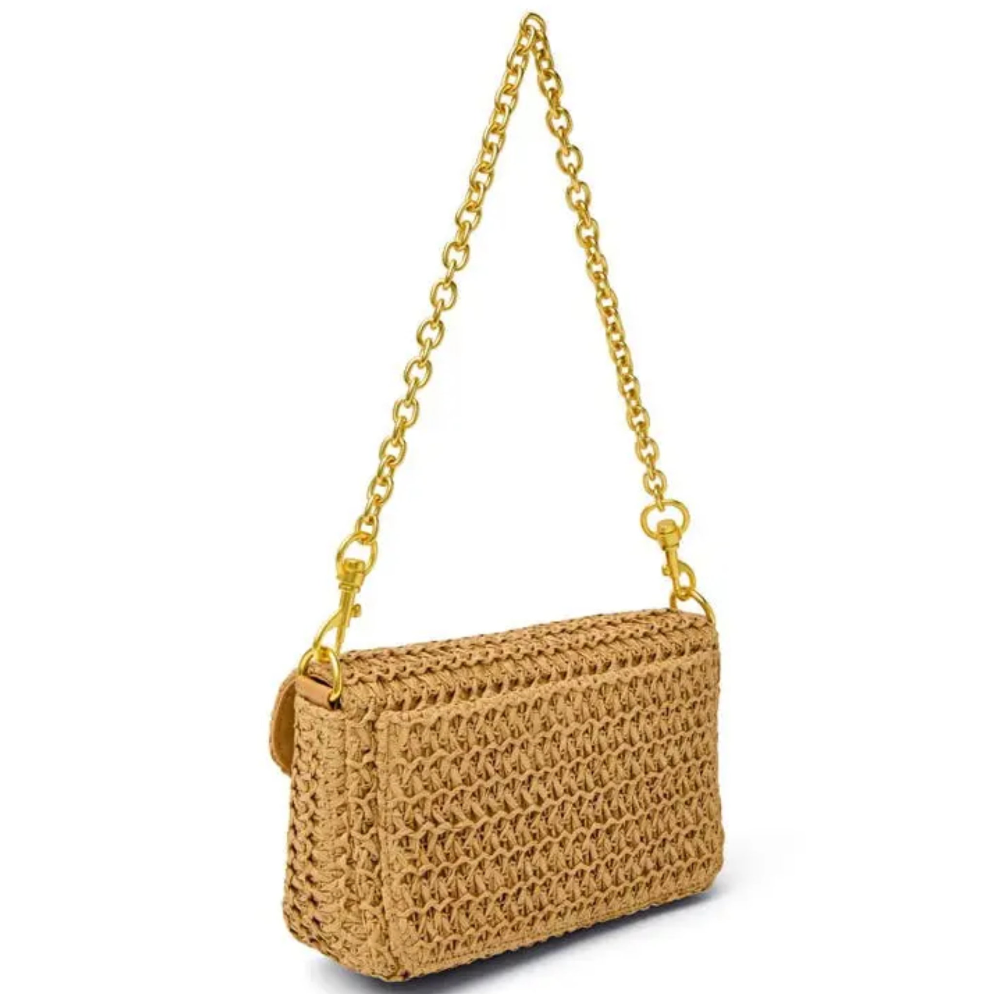 High Society-Chai open weaver crossbody bag by Private Label with intricate woven design and stylish strap.