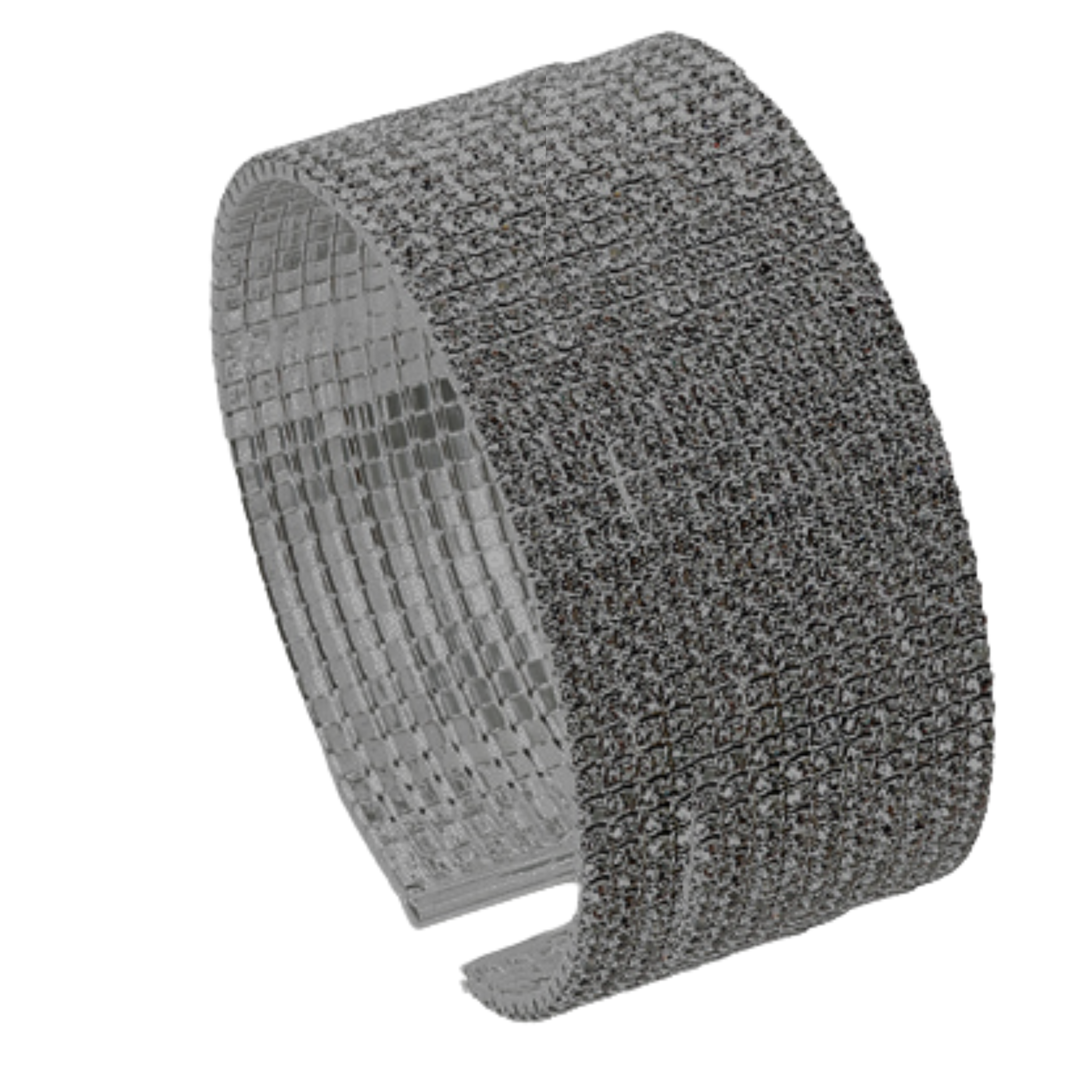 Elegant Dressy Rhinestone Cuff bracelet featuring shimmering crystals and a stylish design.