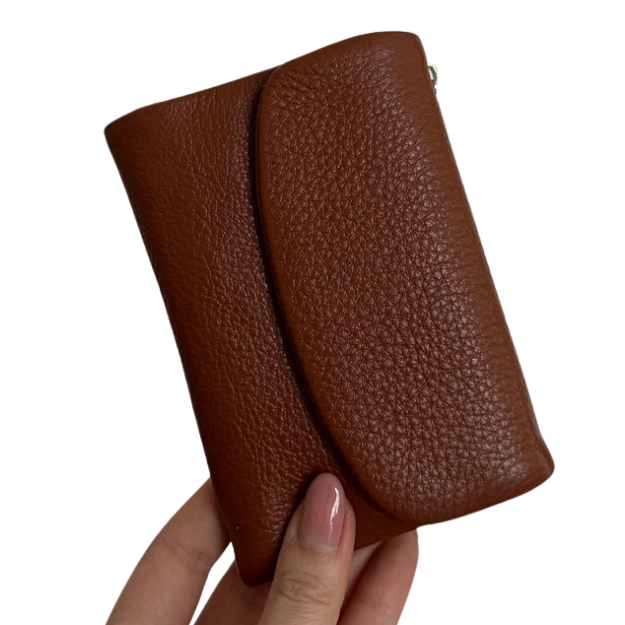 Small Ruby Wallet by Private Label featuring multicolor design and metal clip, compact and stylish for everyday use.