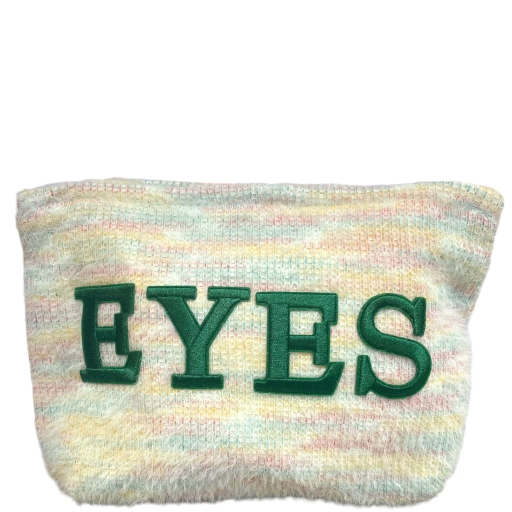 Fuzzy Multi Cosmetic Pouch - Let's Bag It