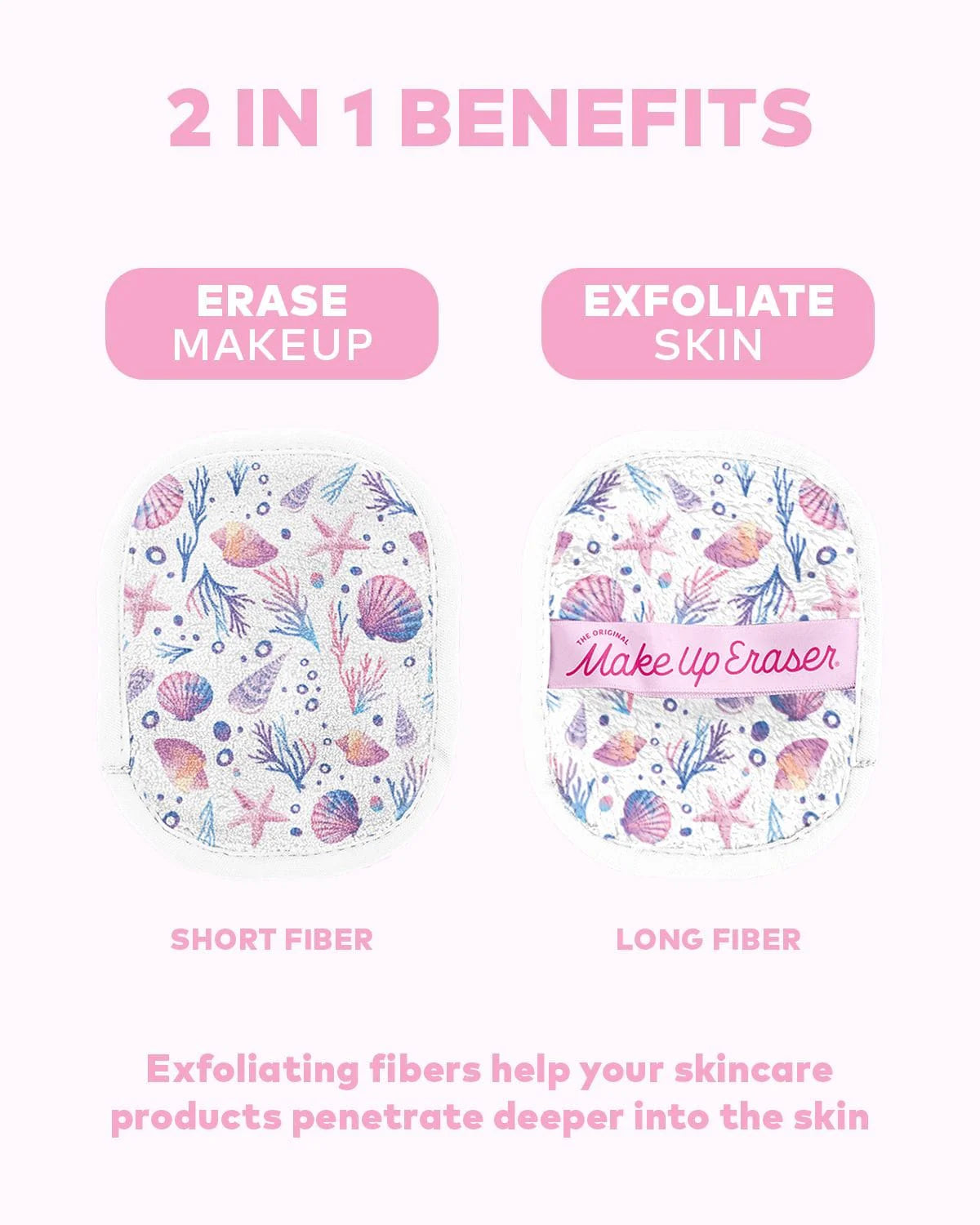 The Original MakeUp Eraser Seashells 7-Day Set