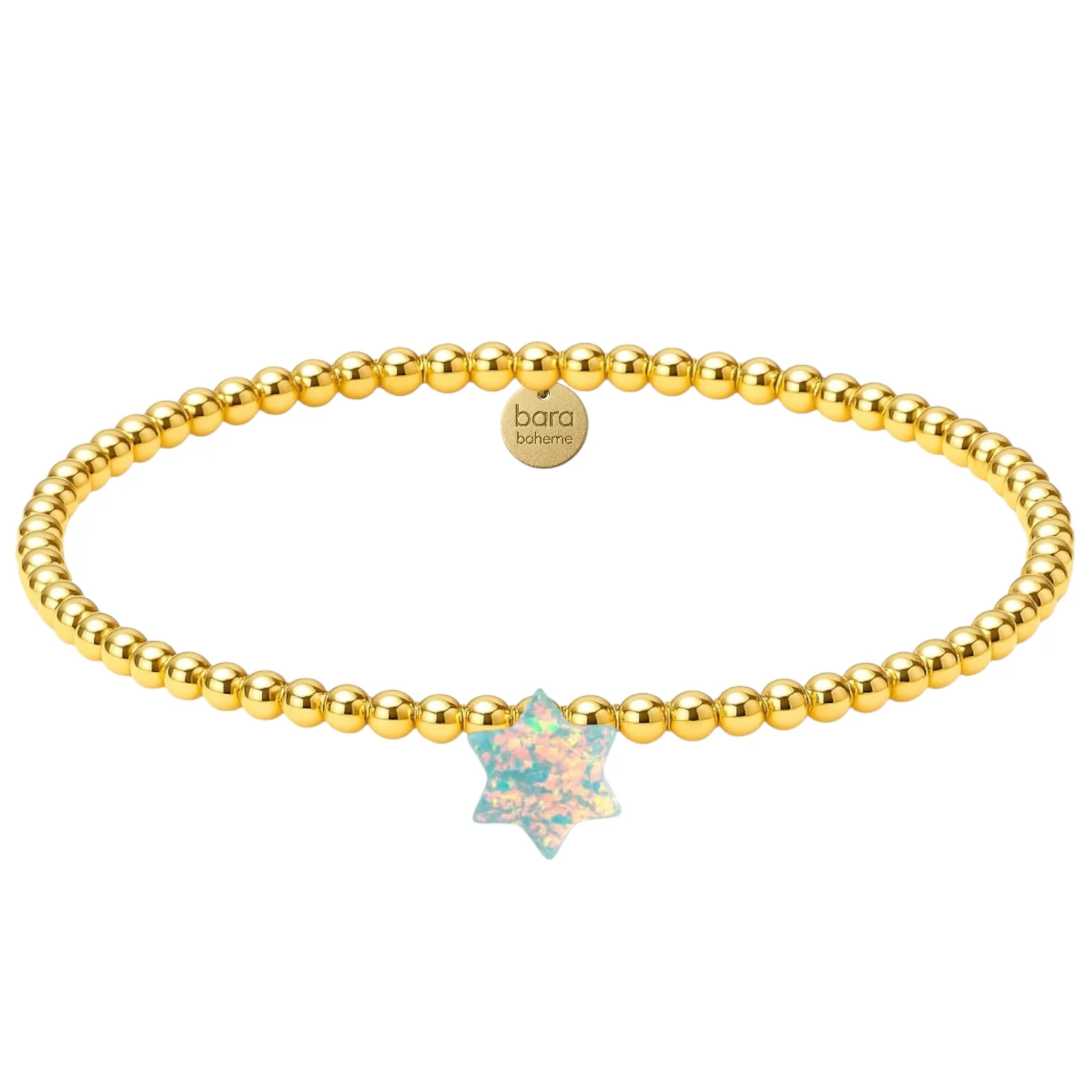 Star of David | Beaded Opal Bracelet