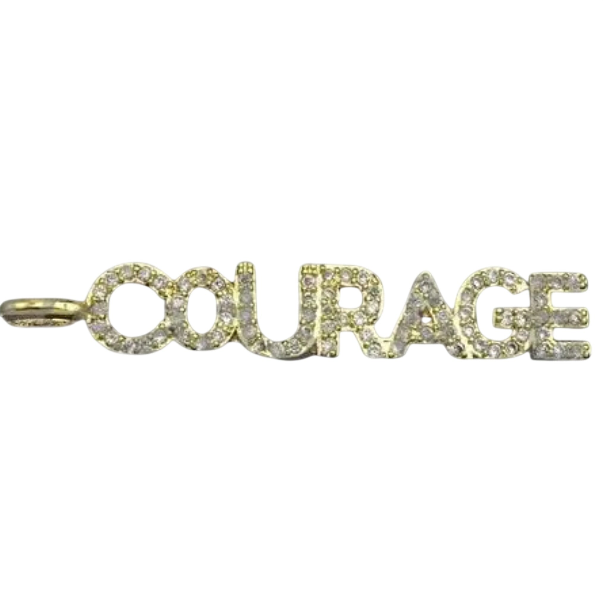 Private label Cz Micro Pavewarrior charm showing detailed cubic zirconia micro pave design on a small jewelry charm.