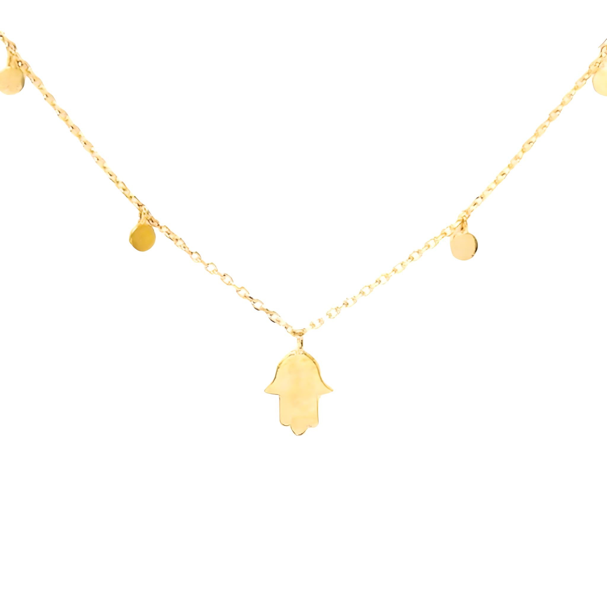 Hamsa Charm Necklace - Let's Bag It
