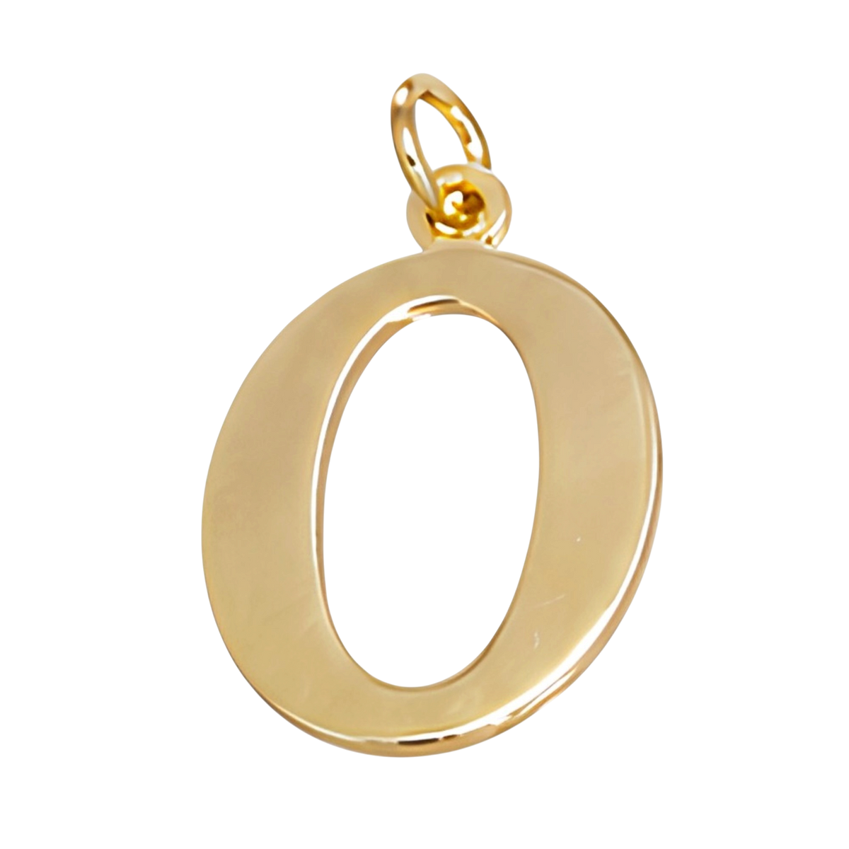 Gold Alphabet Initial Letter Charm