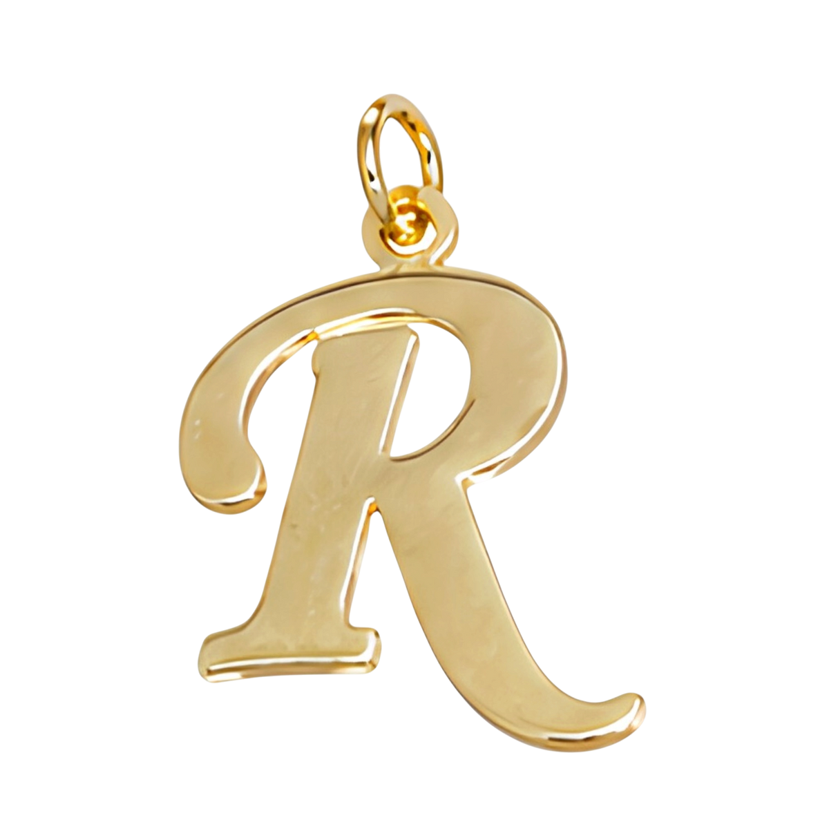 Gold Alphabet Initial Letter Charm