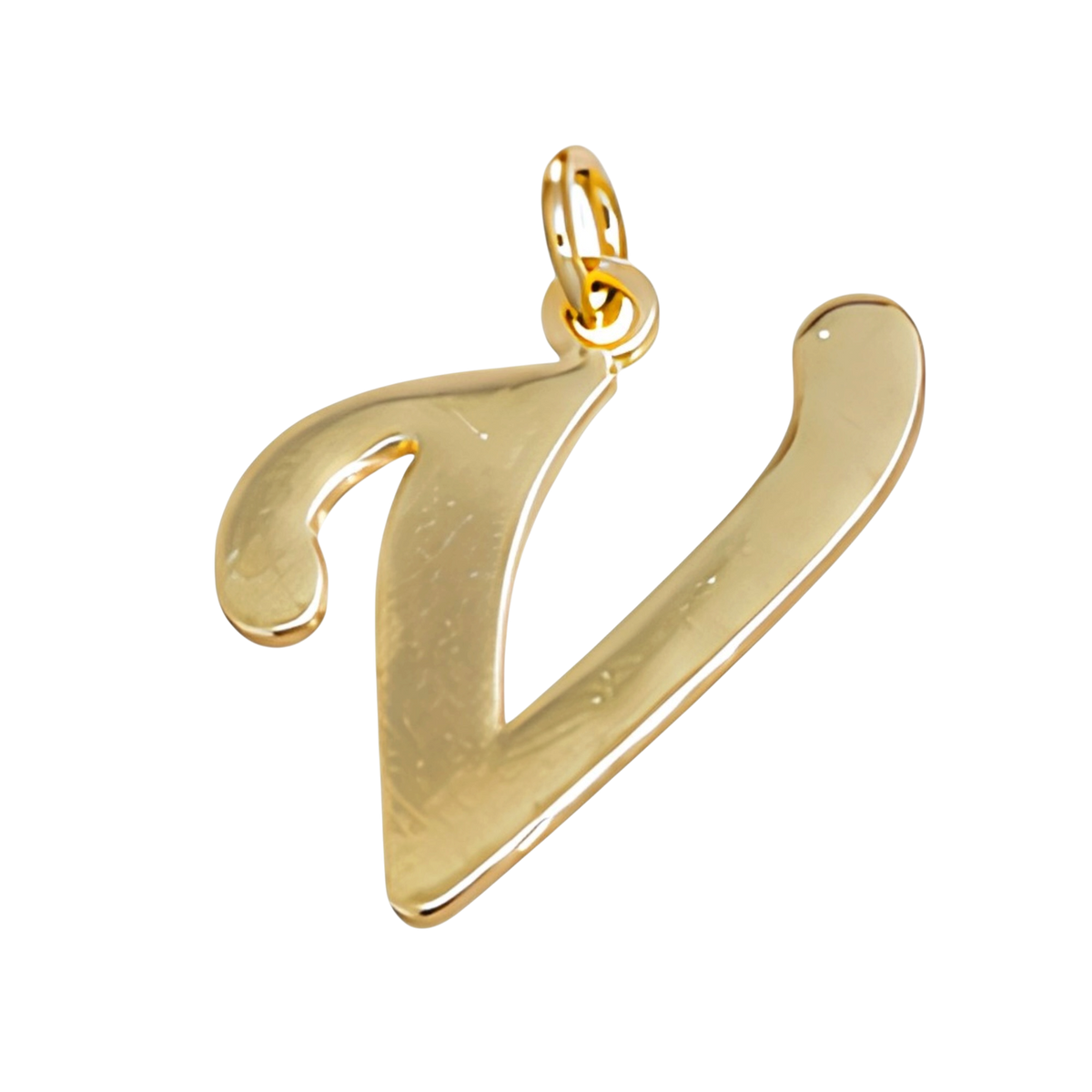 Gold Alphabet Initial Letter Charm